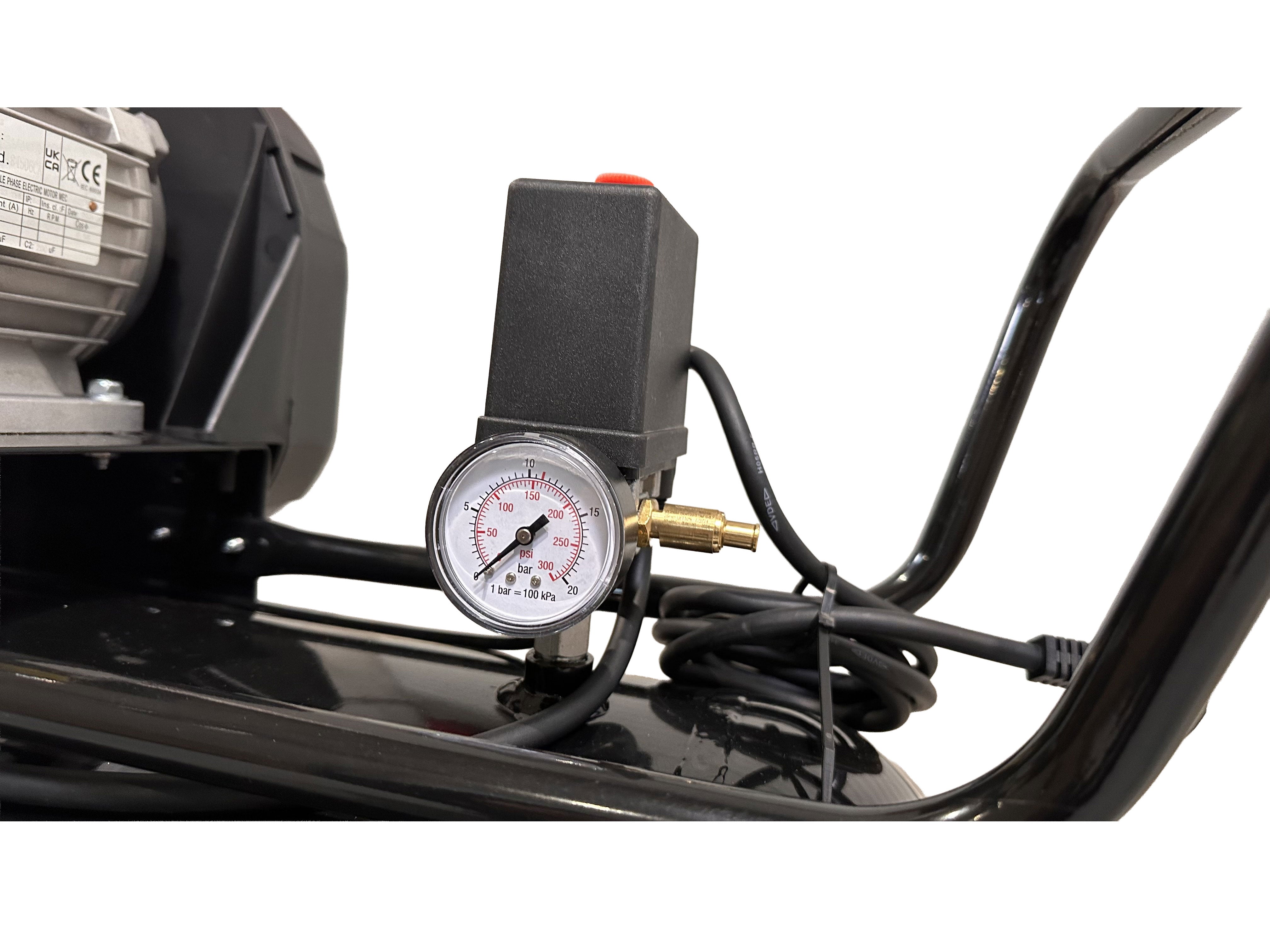 PROFESSZIONÁLIS LÉGKOMPRESSZOR 200L 3 LE 230 V GEBO TOOLS