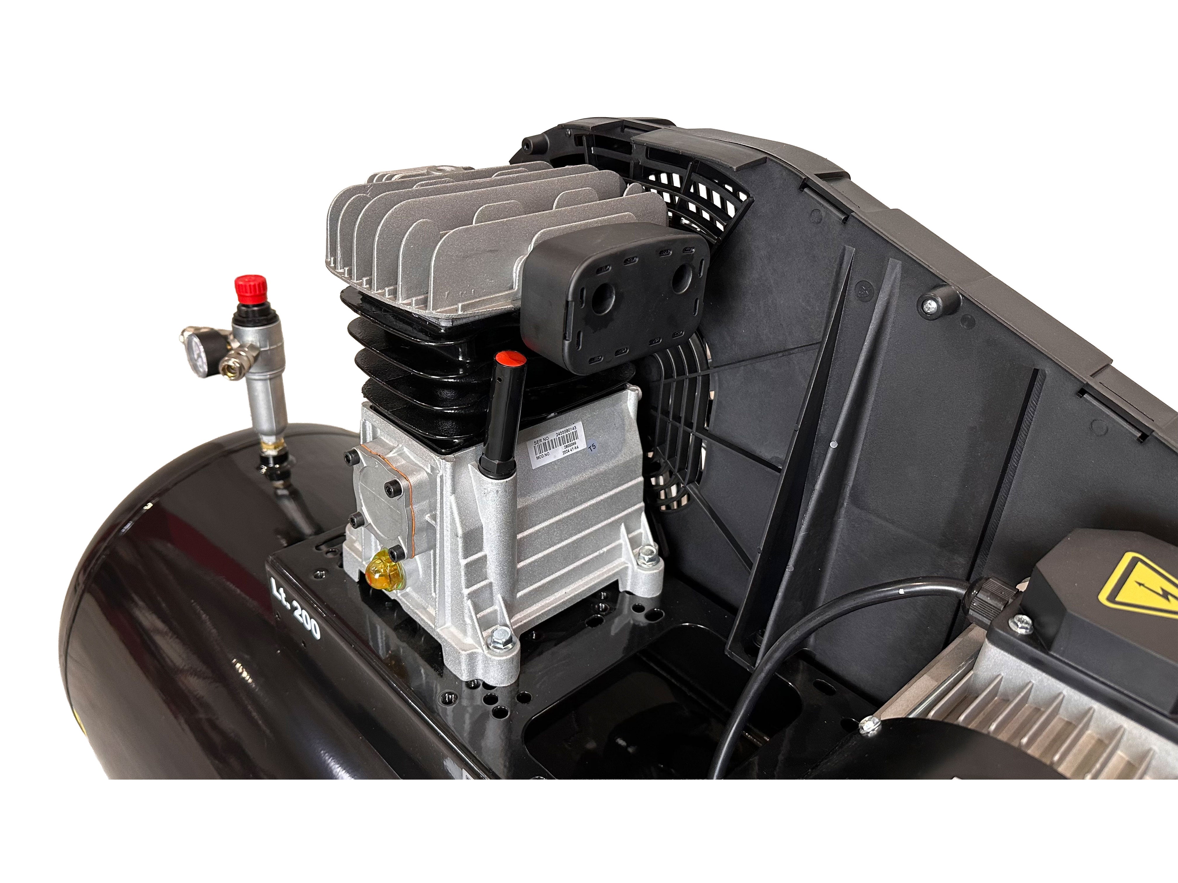 PROFESSZIONÁLIS LÉGKOMPRESSZOR 200L 3 LE 400 V GEBO TOOLS