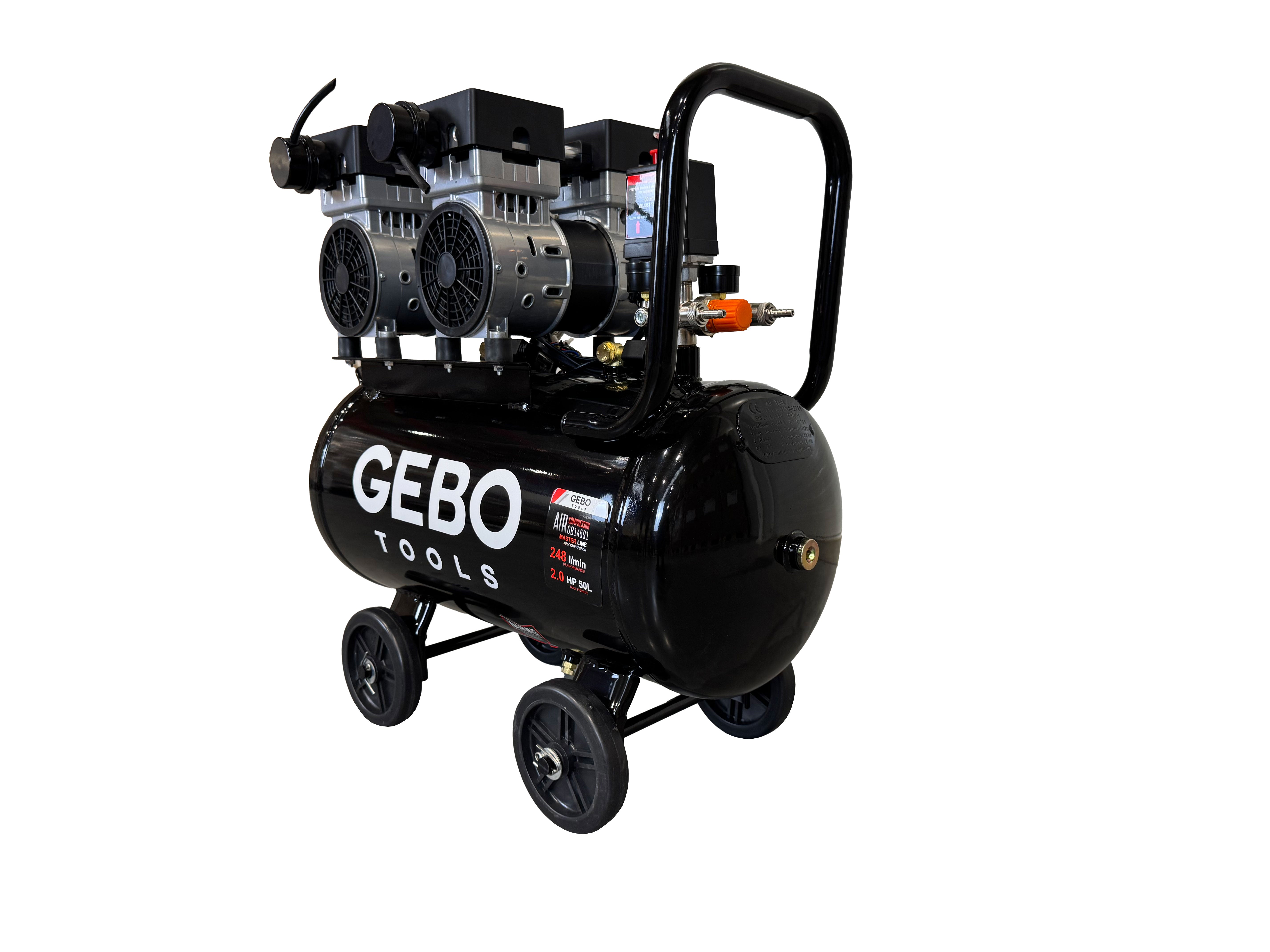 HALK KOMPRESSZOR OLAJMENTES 50 L GEBO TOOLS