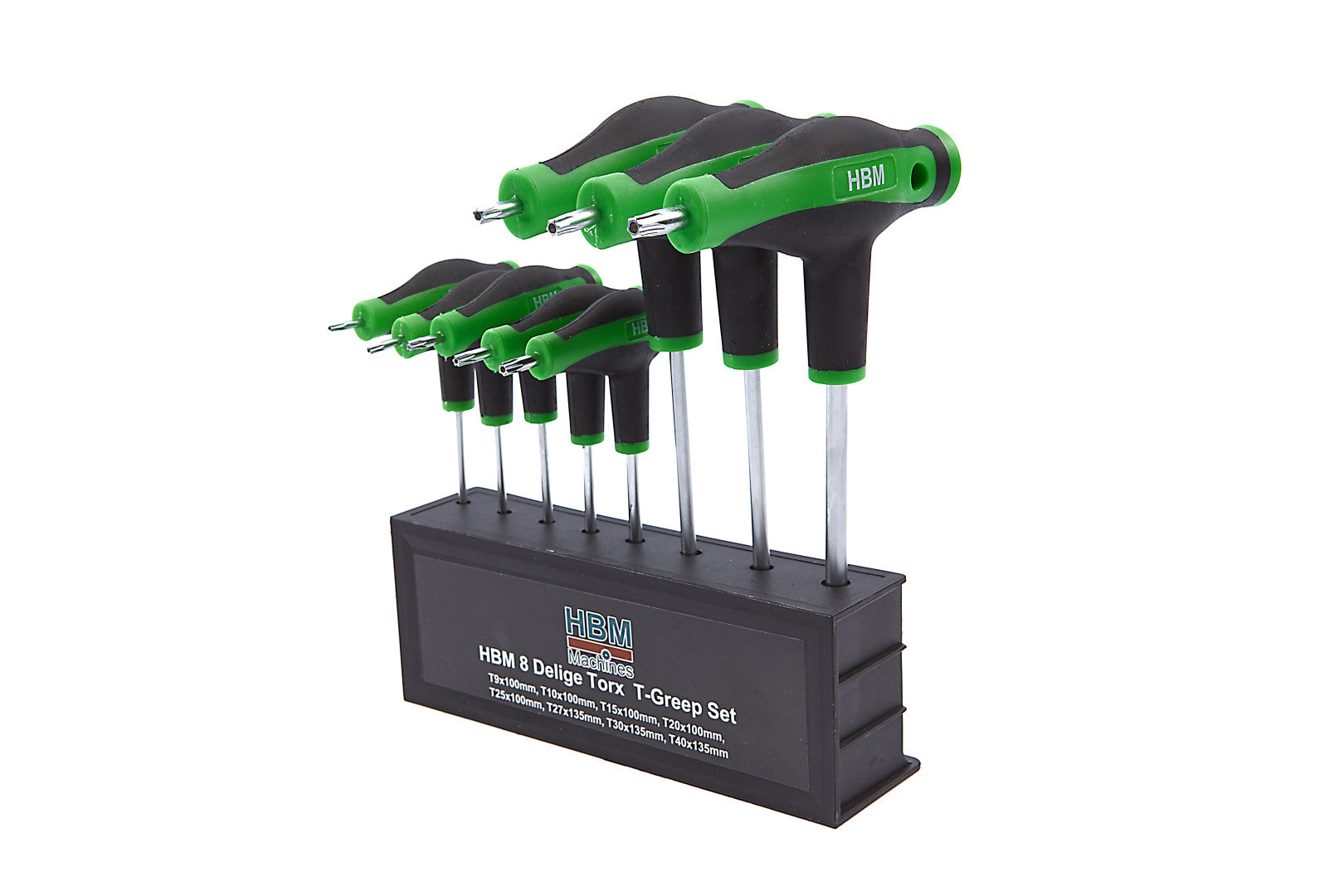 TORX CSAVARHÚZÓ KÉSZLET T-FOGÓVAL 8 DB HBM