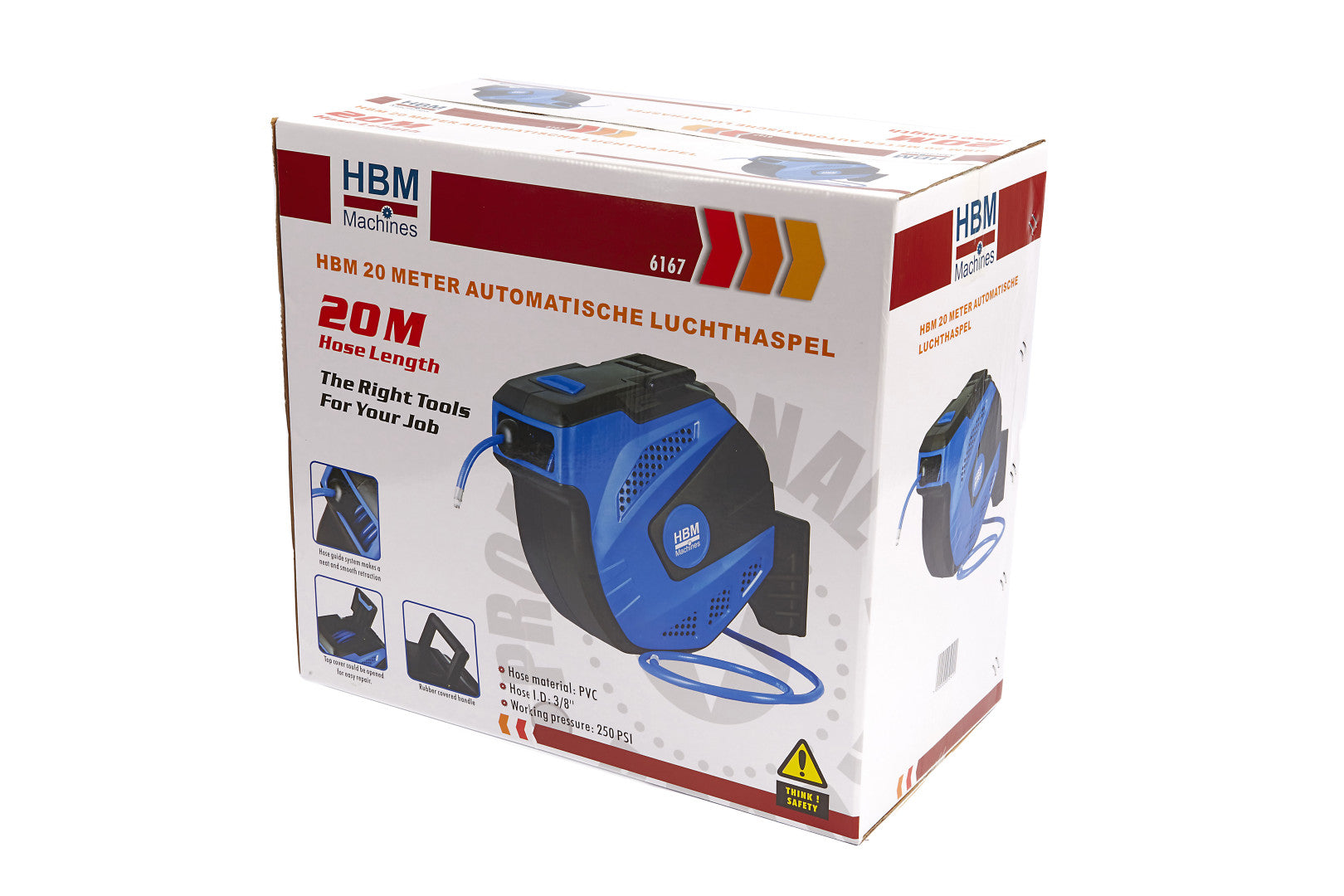 HBM LÉGTÖMLŐ LEVEGŐCSŐ DOB 20 M