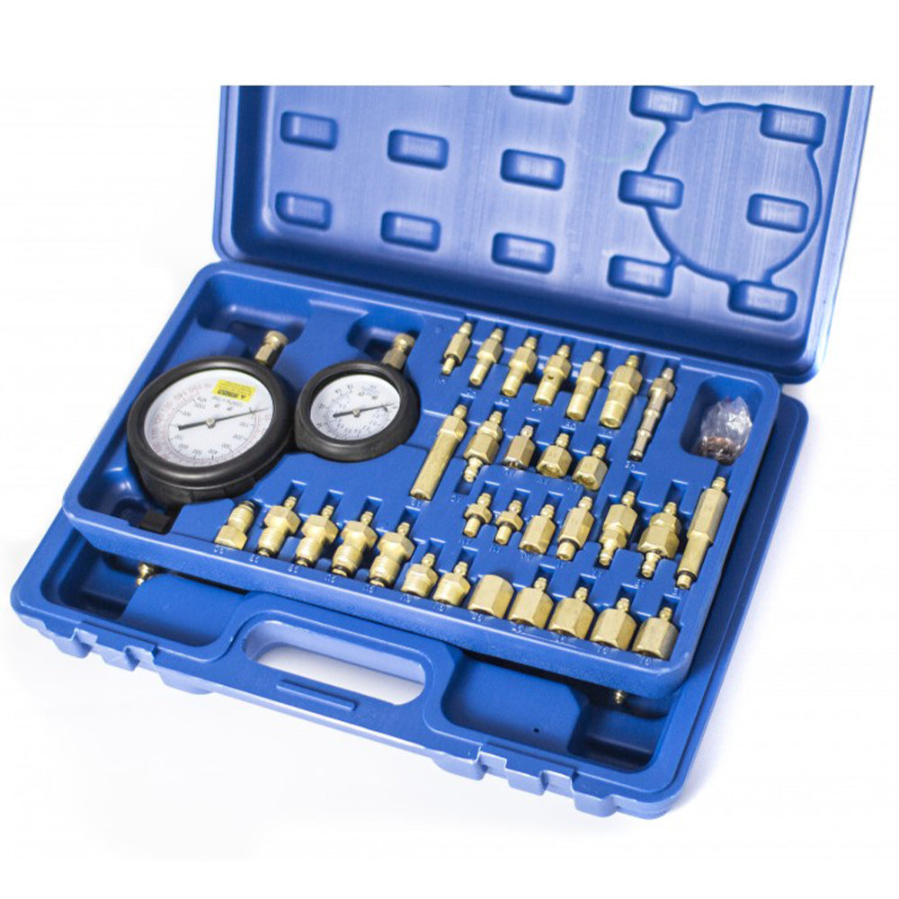 BEFECSKENDEZŐ - INJEKTOR NYOMÁSMÉRŐ KÉSZLET BENZIN DIZEL