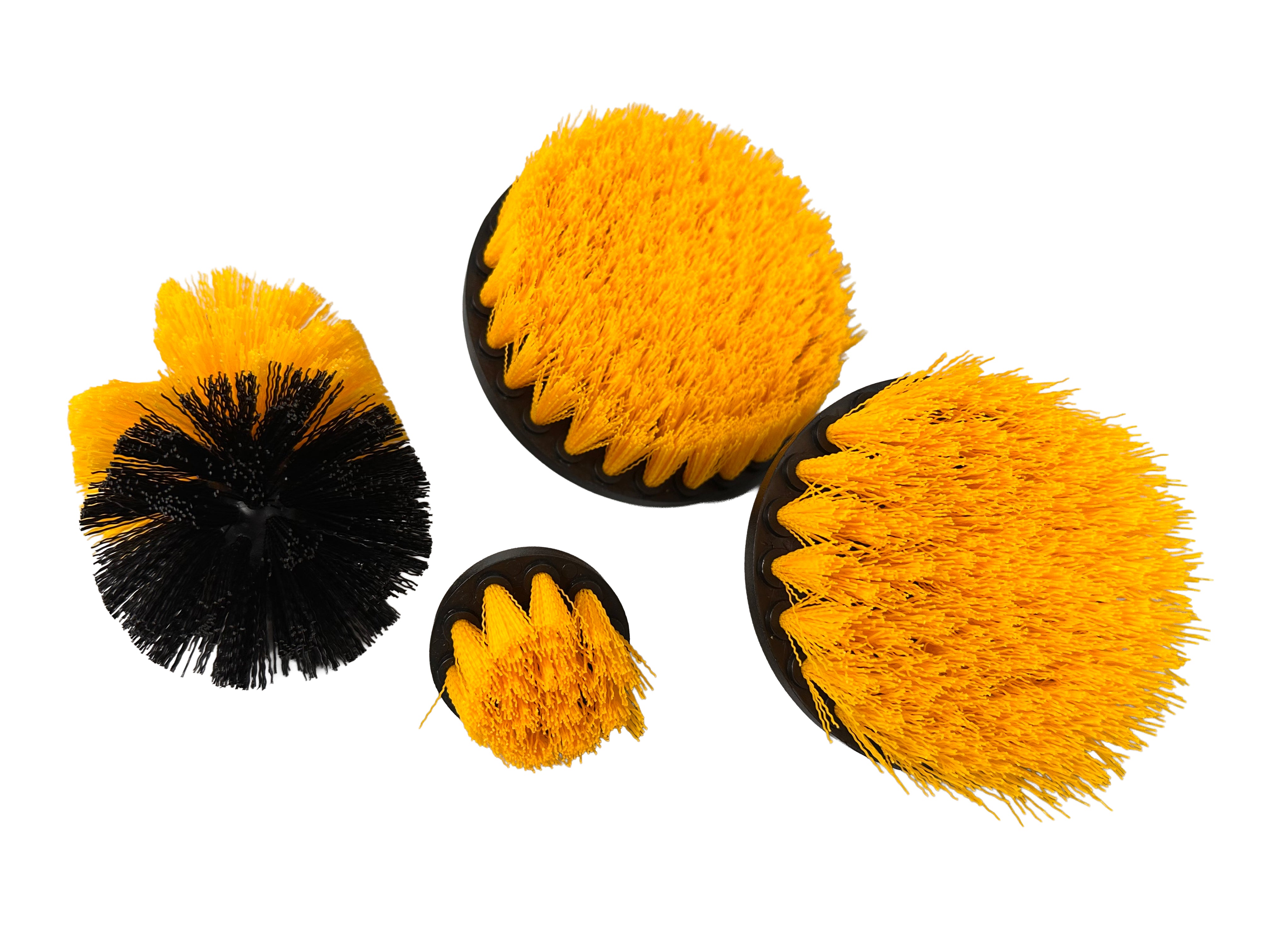 TISZTÍTÓ KEFE KÉSZLET FÚRÓGÉPHEZ 4 DB