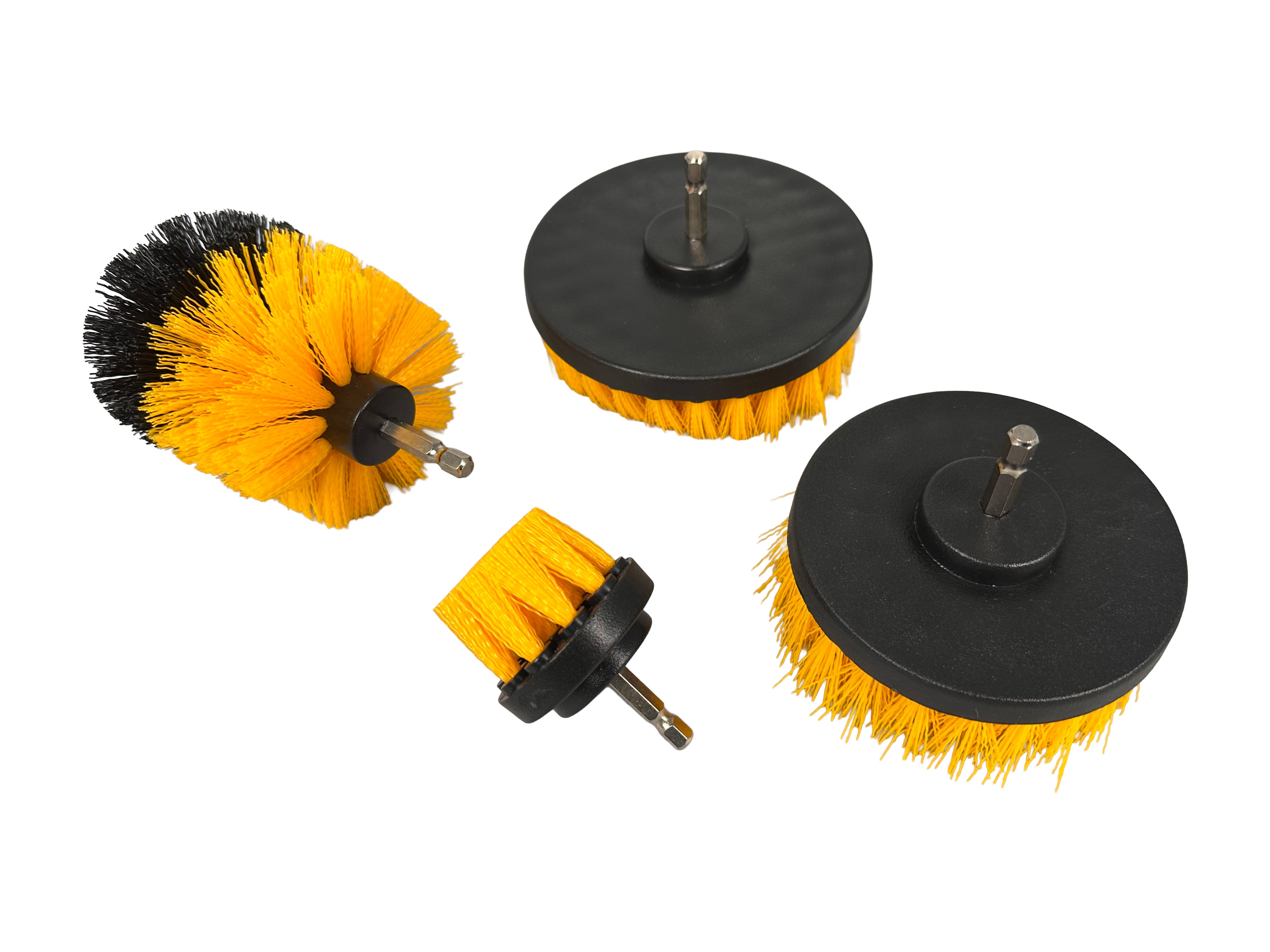 TISZTÍTÓ KEFE KÉSZLET FÚRÓGÉPHEZ 4 DB