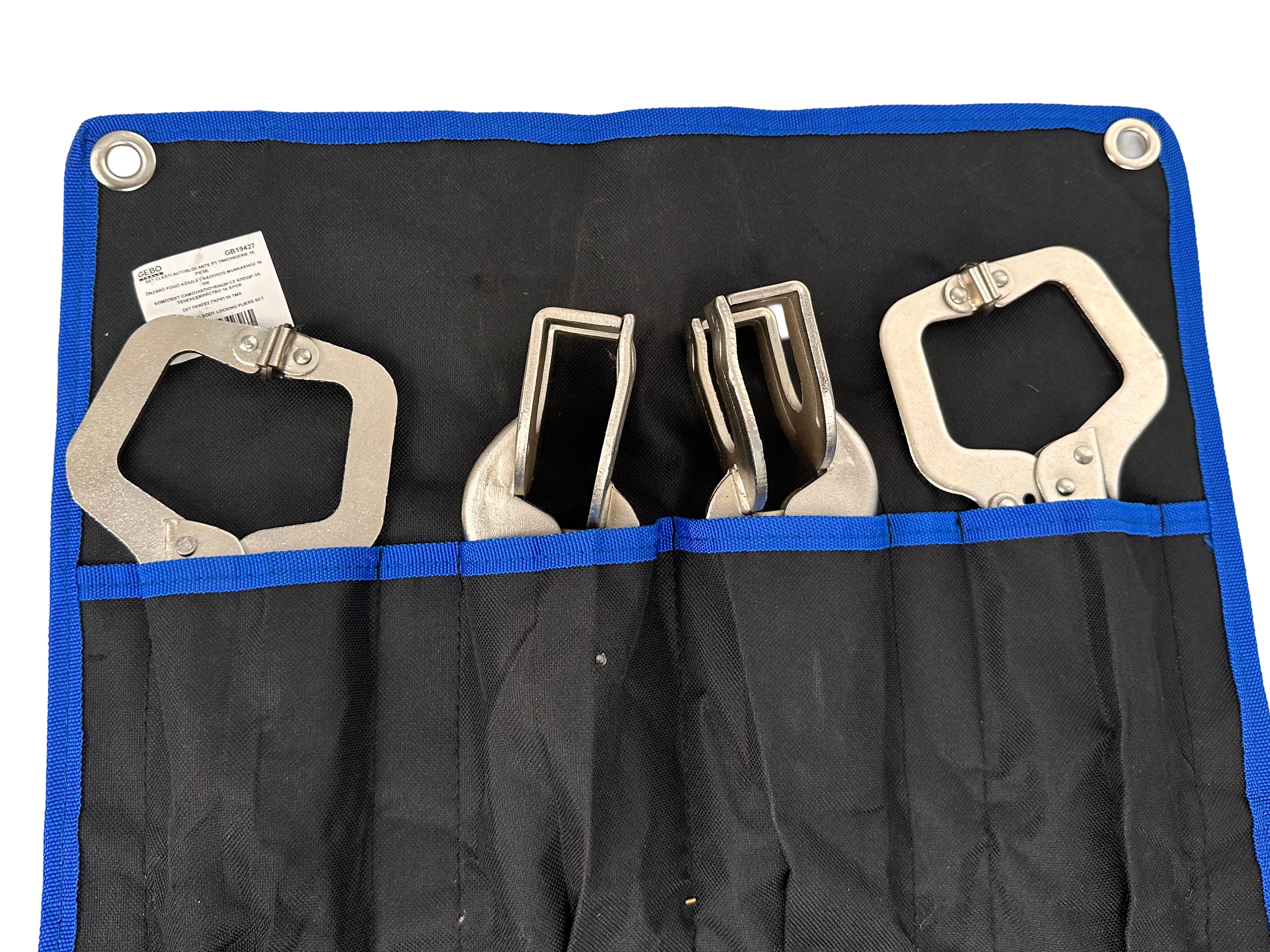 ÖNZÁRÓ FOGÓ KÉSZLET BÁDOGOS MUNKÁKHOZ 16 DB