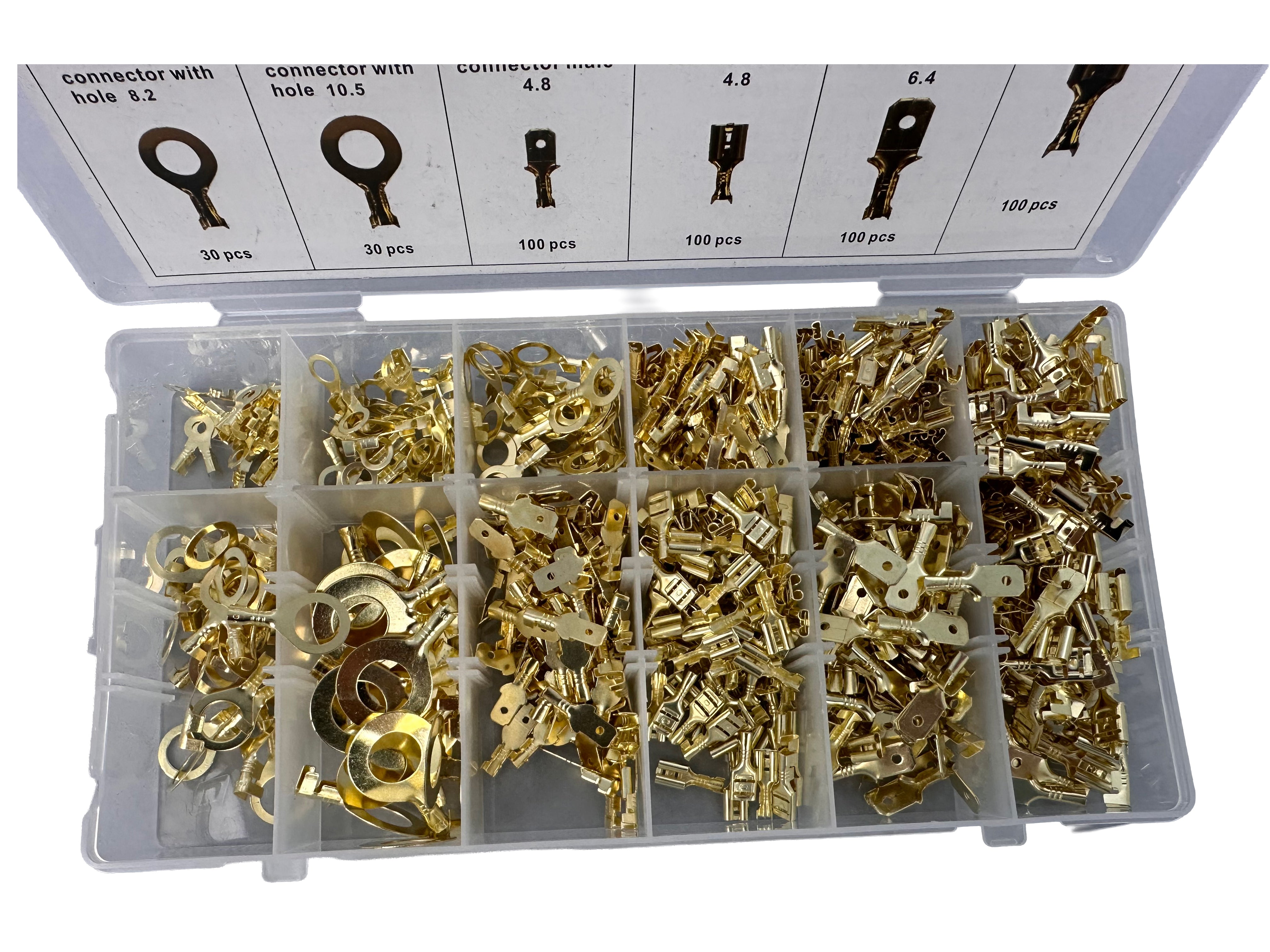 AUTÓKÁBEL CSATLAKOZÓ KÉSZLET 750 DB