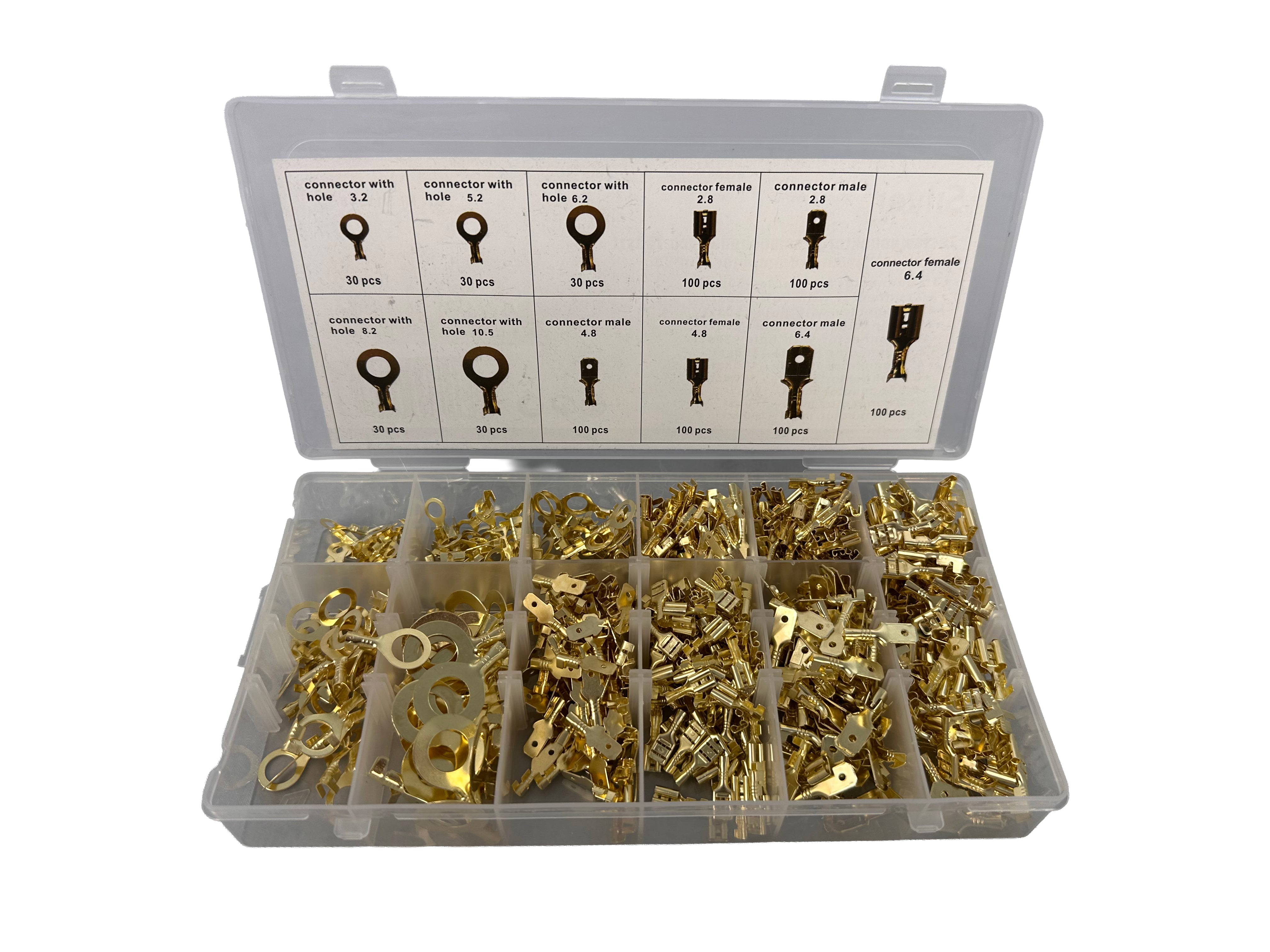 AUTÓKÁBEL CSATLAKOZÓ KÉSZLET 750 DB