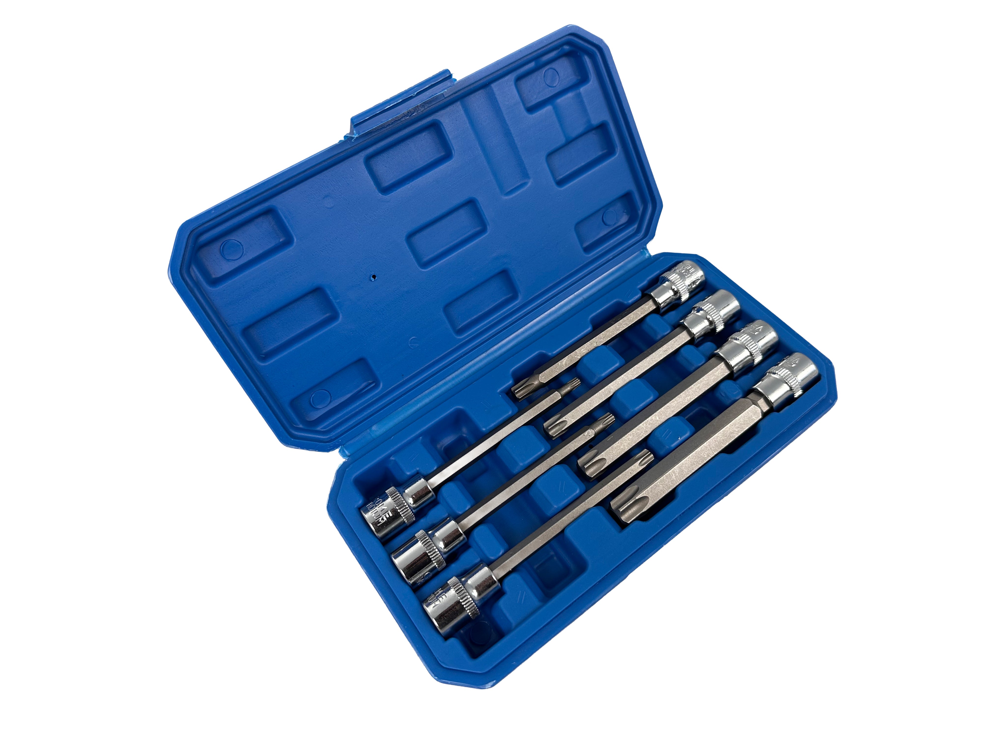 EXTRA HOSSZÚ TORX BIT KÉSZLET 3/8" 7 DB