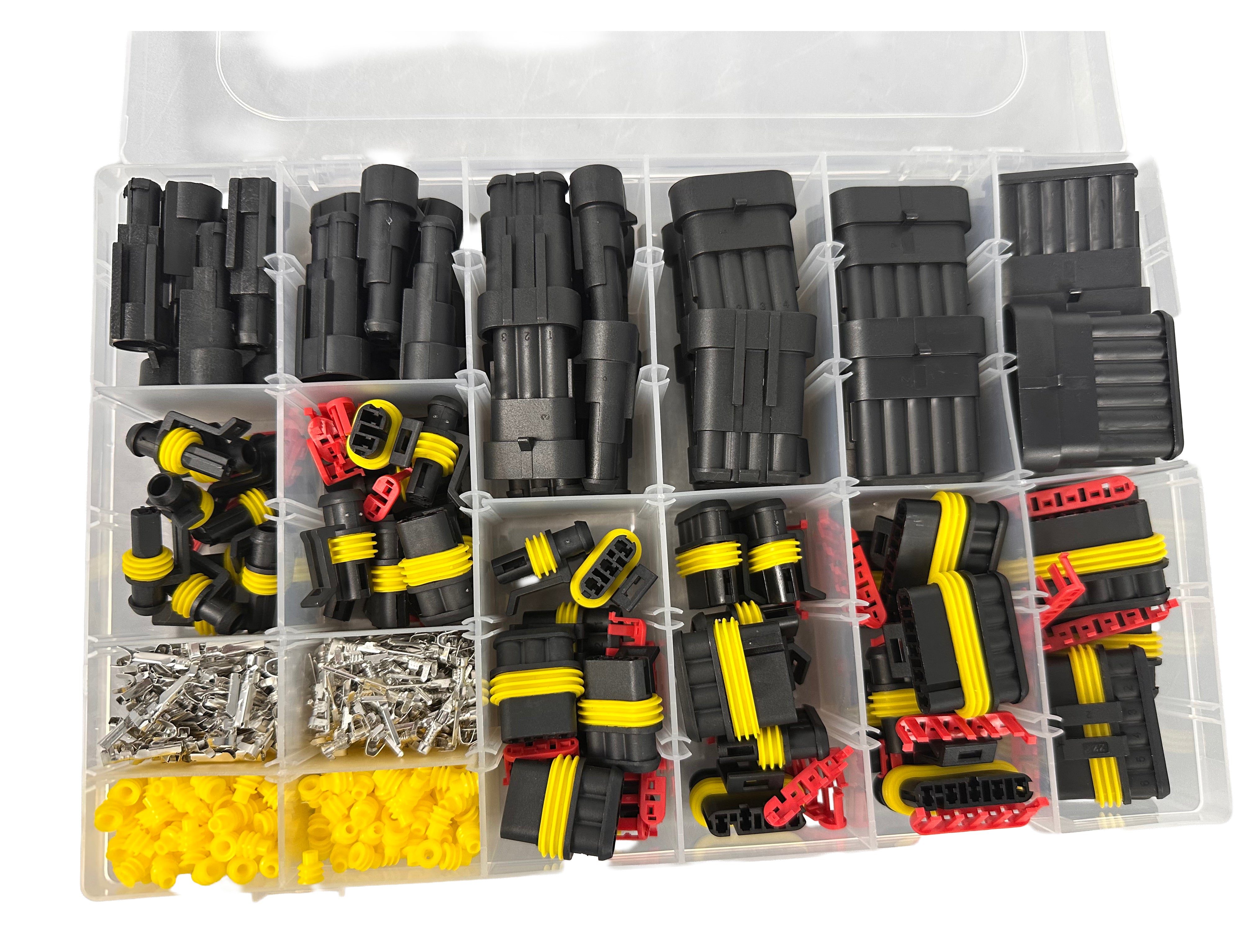 ELEKTROMOS CSATLAKOZÓ KÉSZLET 708 DB