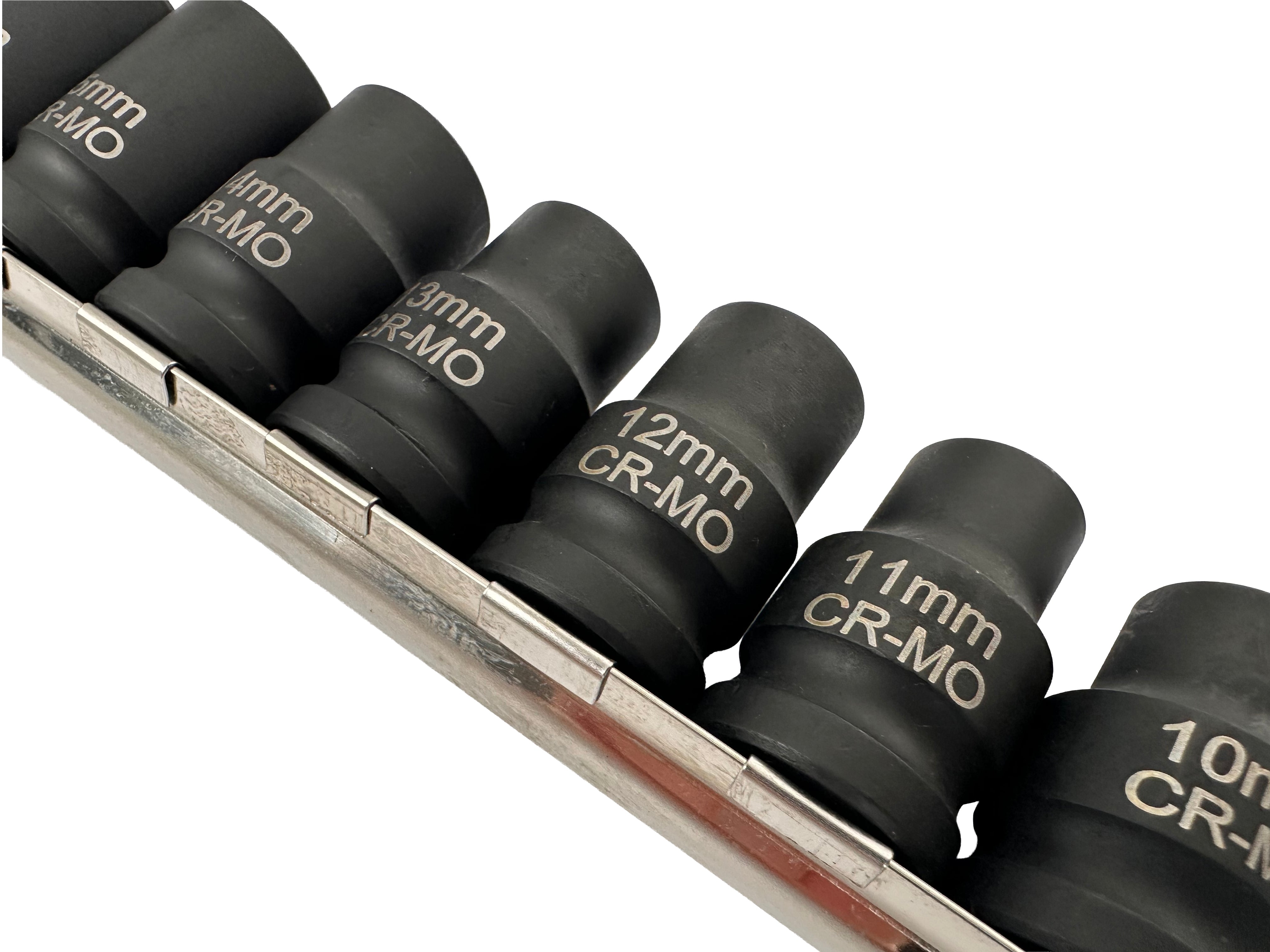 GÉPI BI-HEXAGONÁLIS DUGÓKULCS KÉSZLET RÖVID 10 DB 1/2" 12 OLDAL