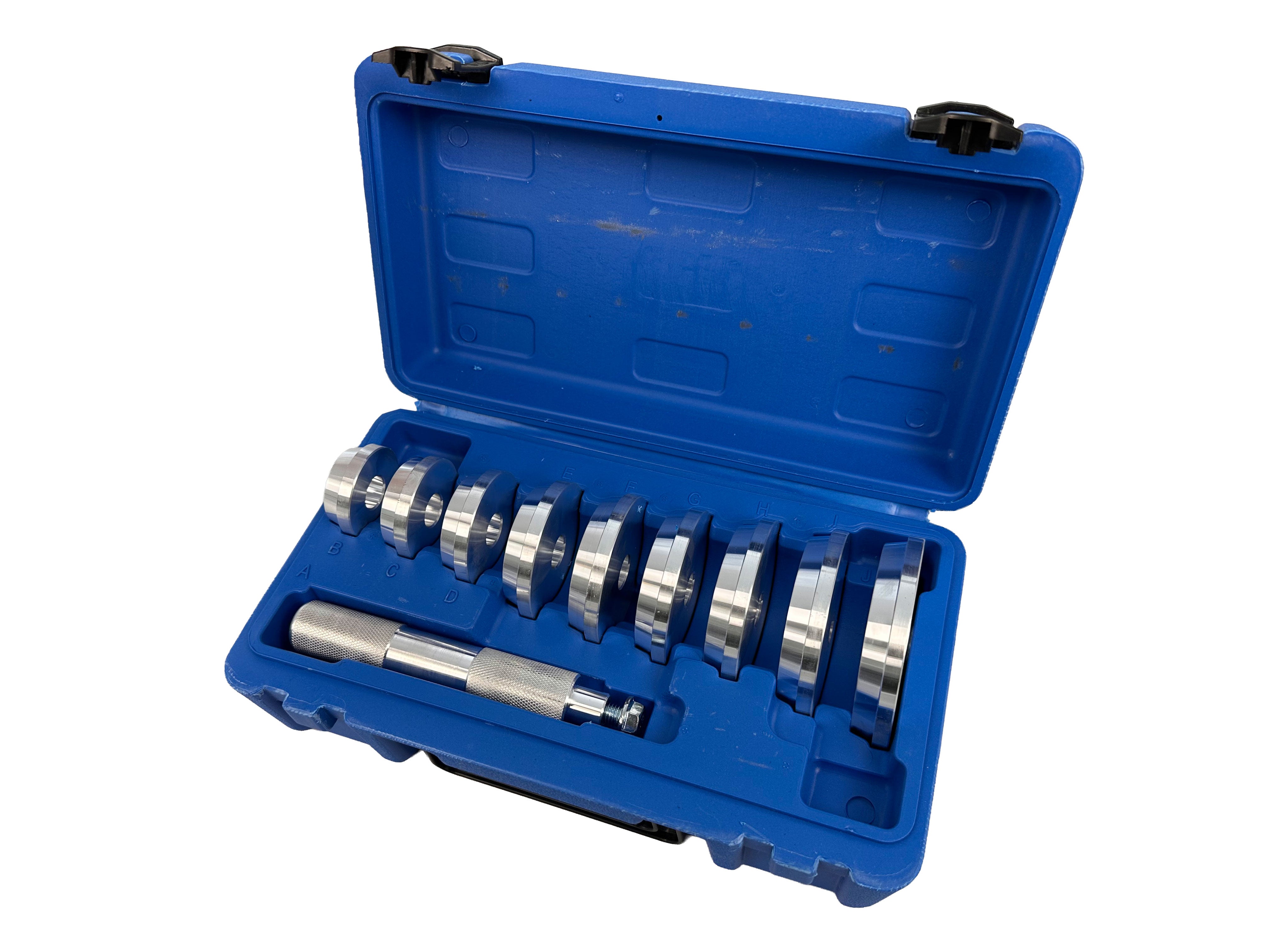 CSAPÁGY ÉS KERÉKAGY PRÉS KÉSZLET 40-81 MM GEBO TOOLS