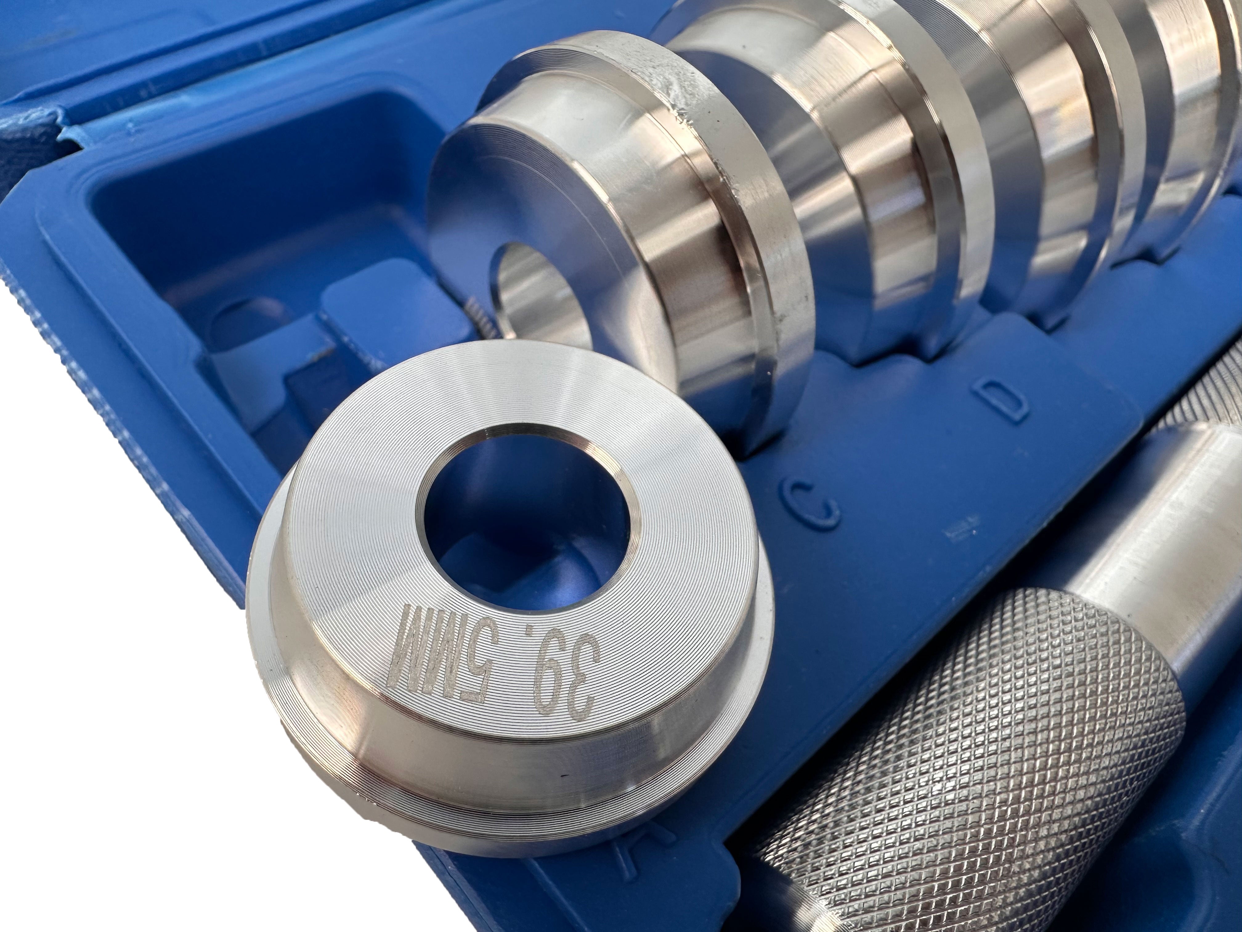 CSAPÁGY ÉS KERÉKAGY PRÉS KÉSZLET 40-81 MM GEBO TOOLS