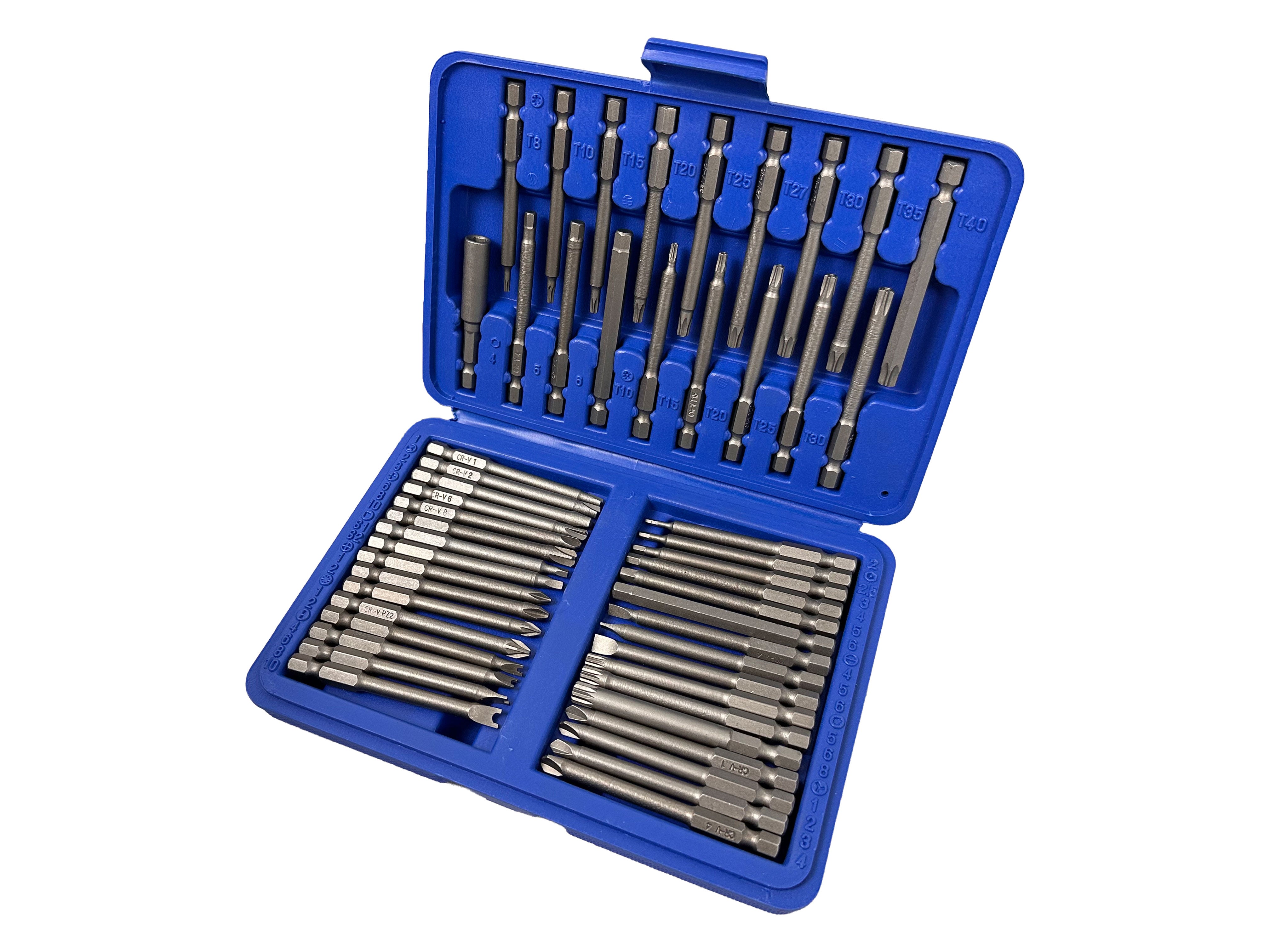 HOSSZÚ BIT KÉSZLET FÚRÓGÉPHEZ 50 DB GEBO TOOLS