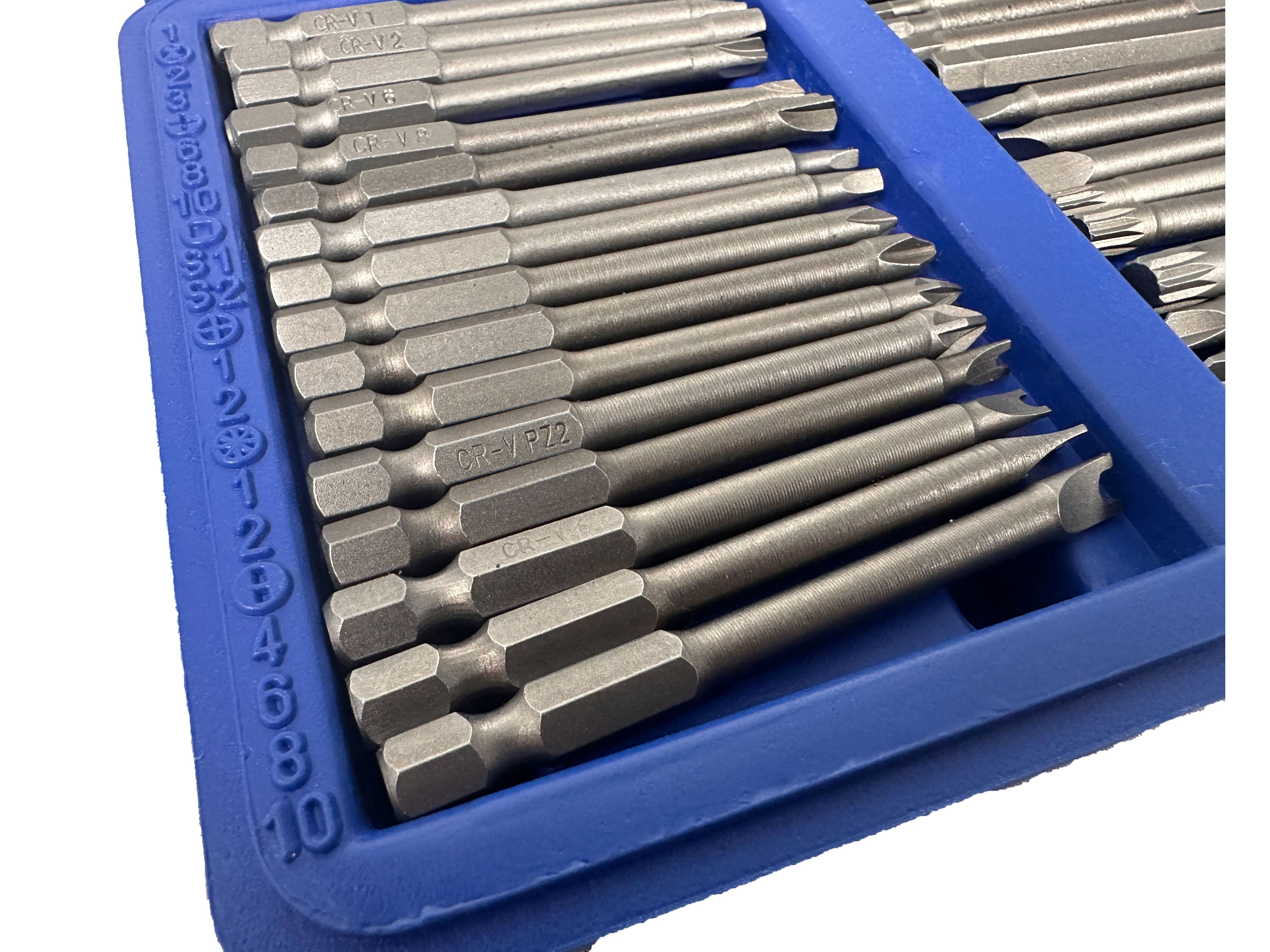 HOSSZÚ BIT KÉSZLET FÚRÓGÉPHEZ 50 DB GEBO TOOLS