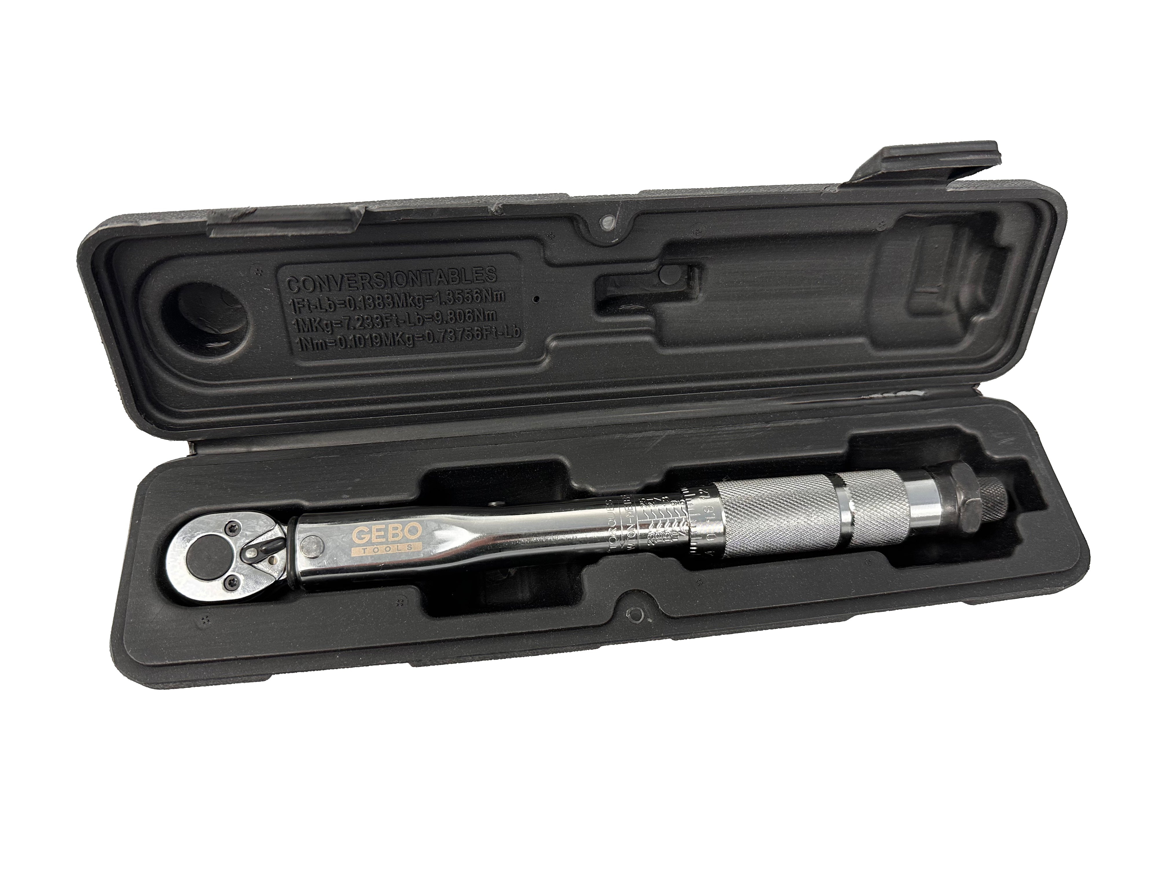 NYOMATÉKKULCS 1/4" 5-25 NM GEBO TOOLS