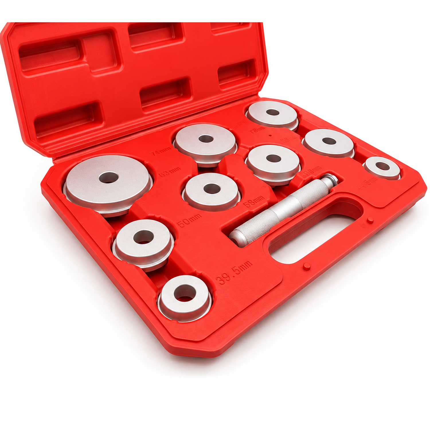 KERÉKAGY- ÉS CSAPÁGY SZERELŐ KÉSZLET 10 DB GEBO TOOLS