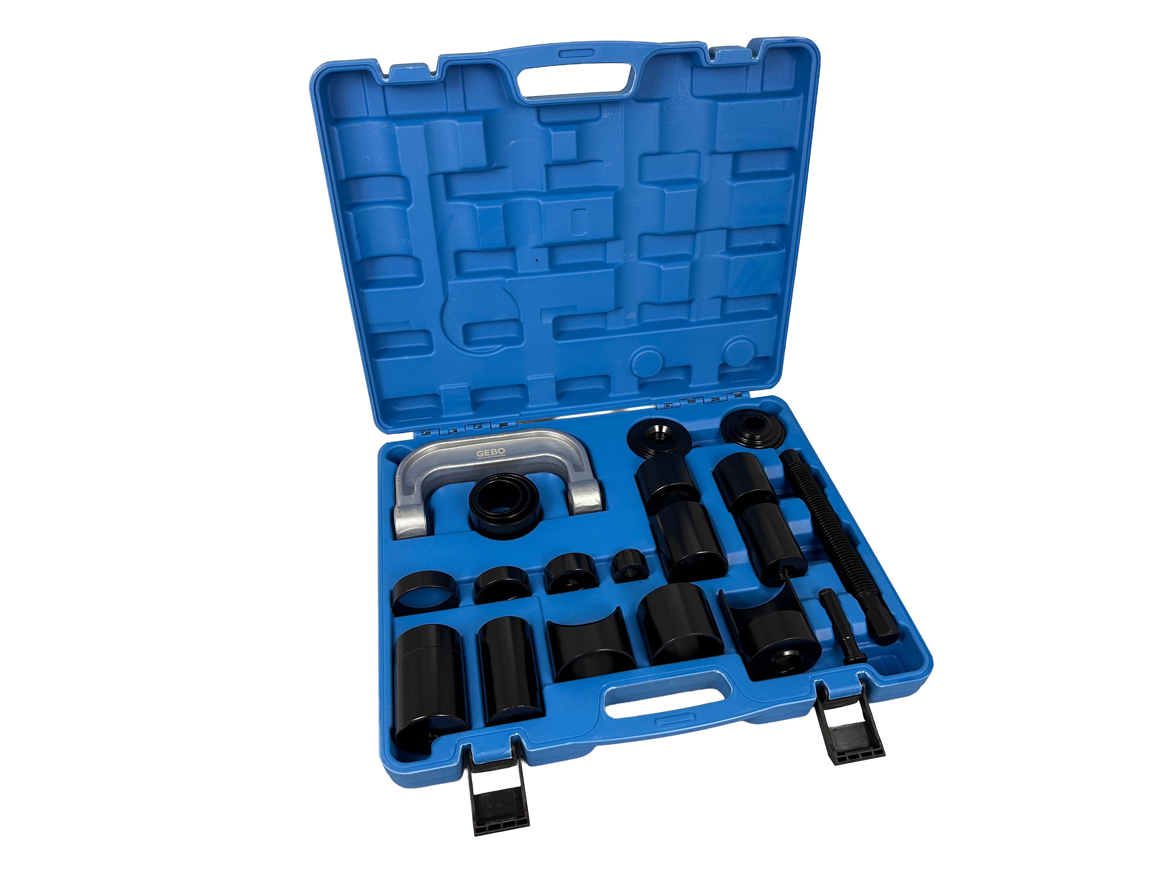 TRAPÉZCSUKLÓ ÉS SZILENT SZERELŐ KÉSZLET 21 DB GEBO TOOLS