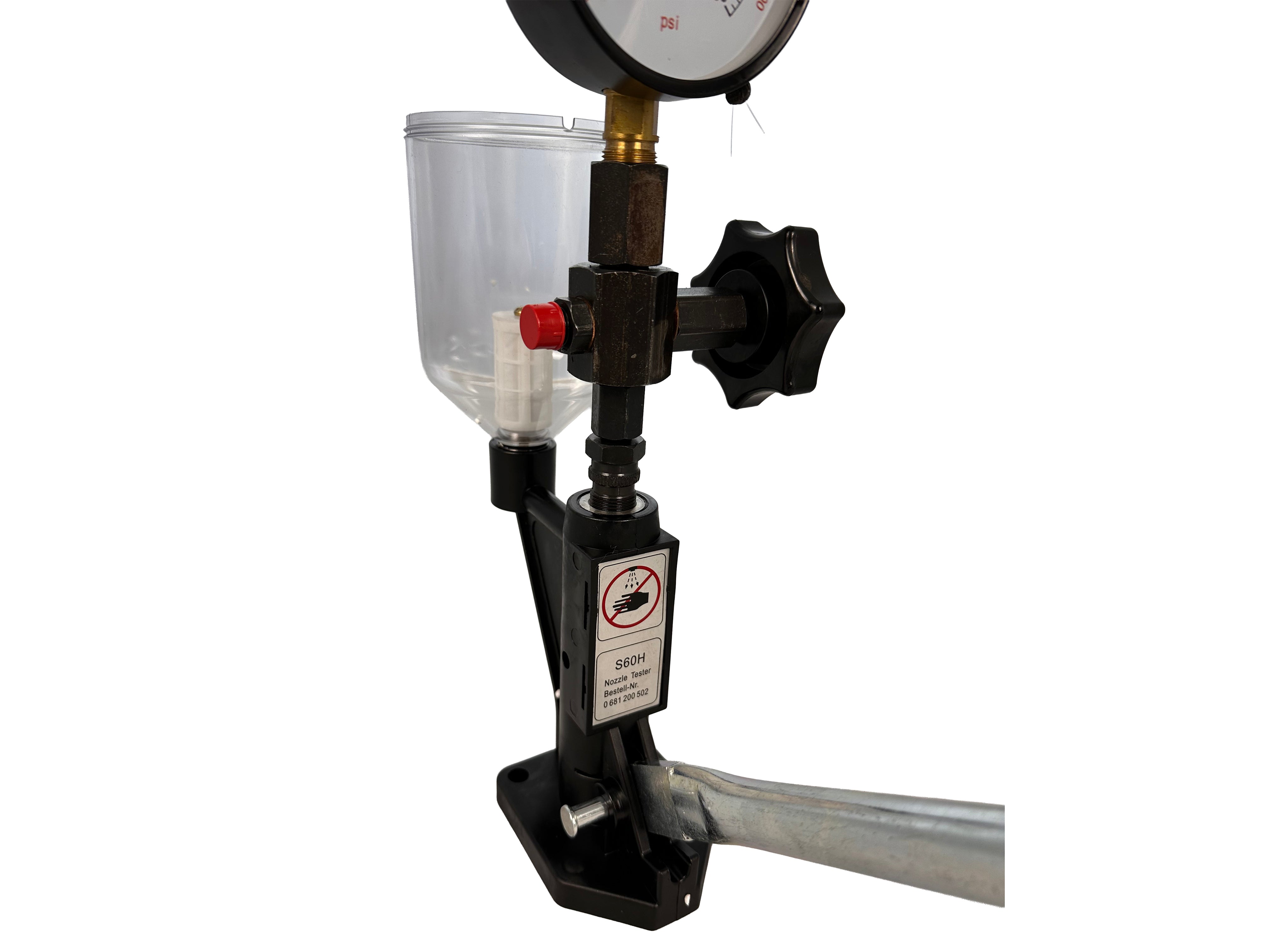 PORLASZTÓ BEÁLLÍTÓ ÉS TESZTELŐ KÉZI PUMPA 600 BAR GEBO TOOLS