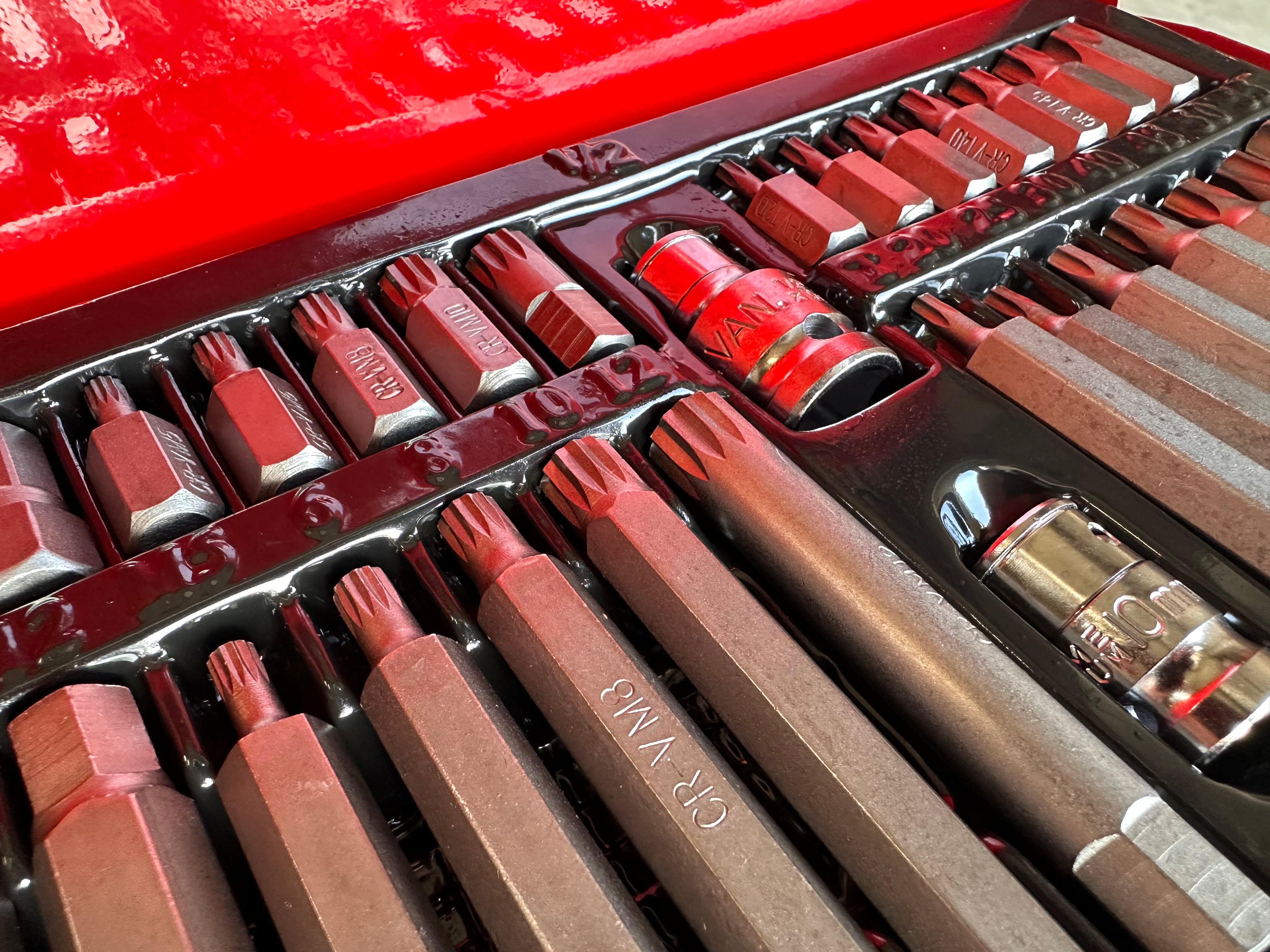 BIT KÉSZLET TORX XZN HEX SPLIN 40 DB GEBO TOOLS