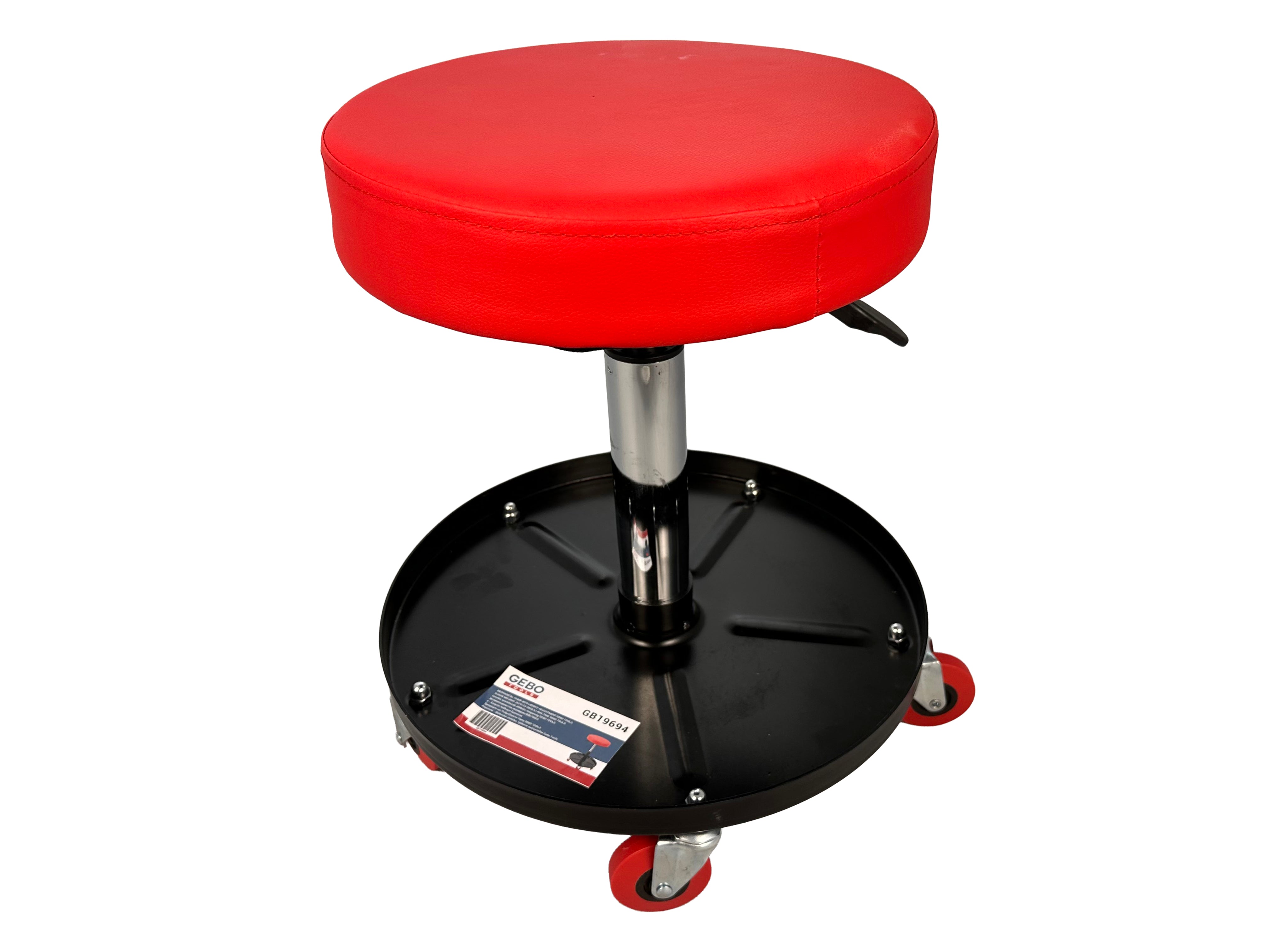 GURULÓS SZERELŐ SZÉK ÁLLÍTHATÓ MAGASSÁGGAL GEBO TOOLS