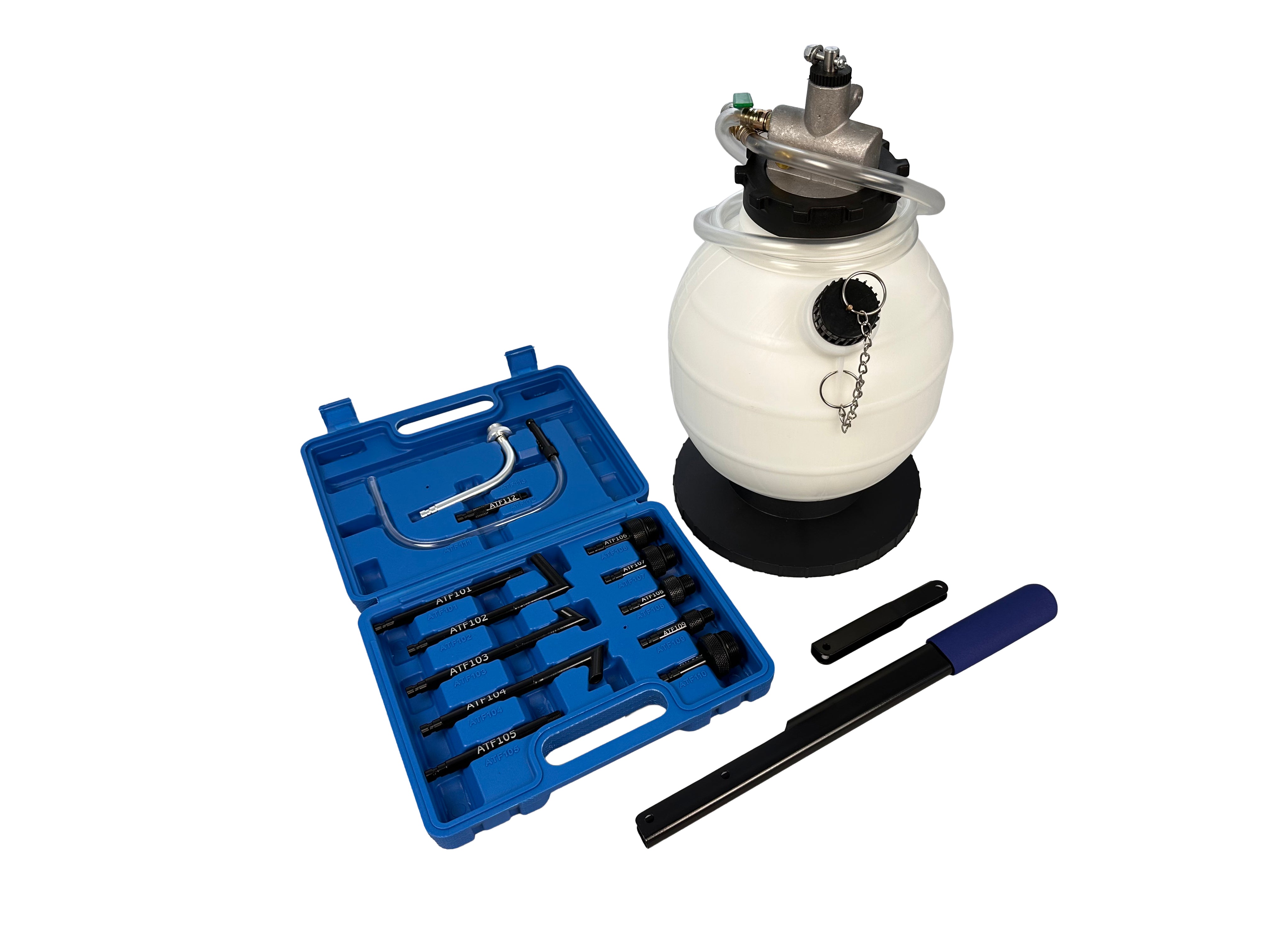 KÉZI OLAJÁTÖMLESZTŐ PUMPA KÉSZLET SEBESSÉGVÁLTÓHOZ 20 DB GEBO TOOLS