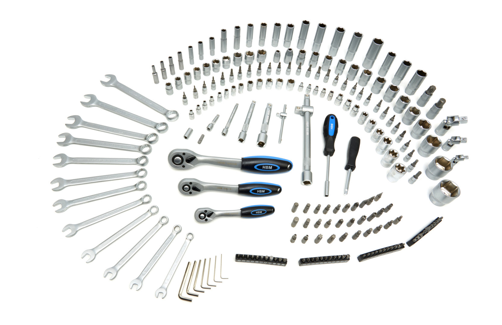 SZERSZÁM KÉSZLET 216 DB HBM