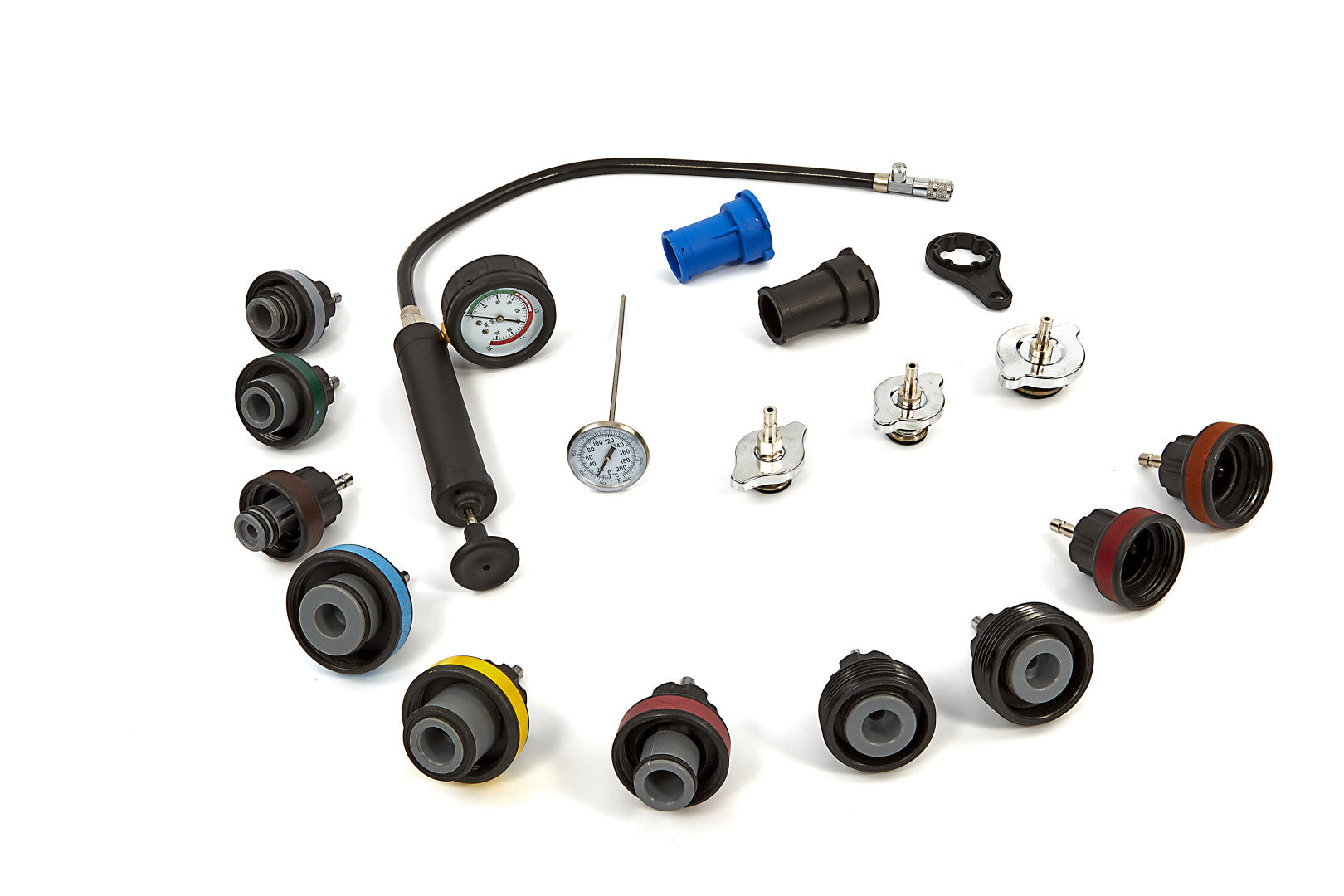 HŰTŐRENDSZER TÖMÍTETTSÉGVIZSGÁLÓ KÉSZLET