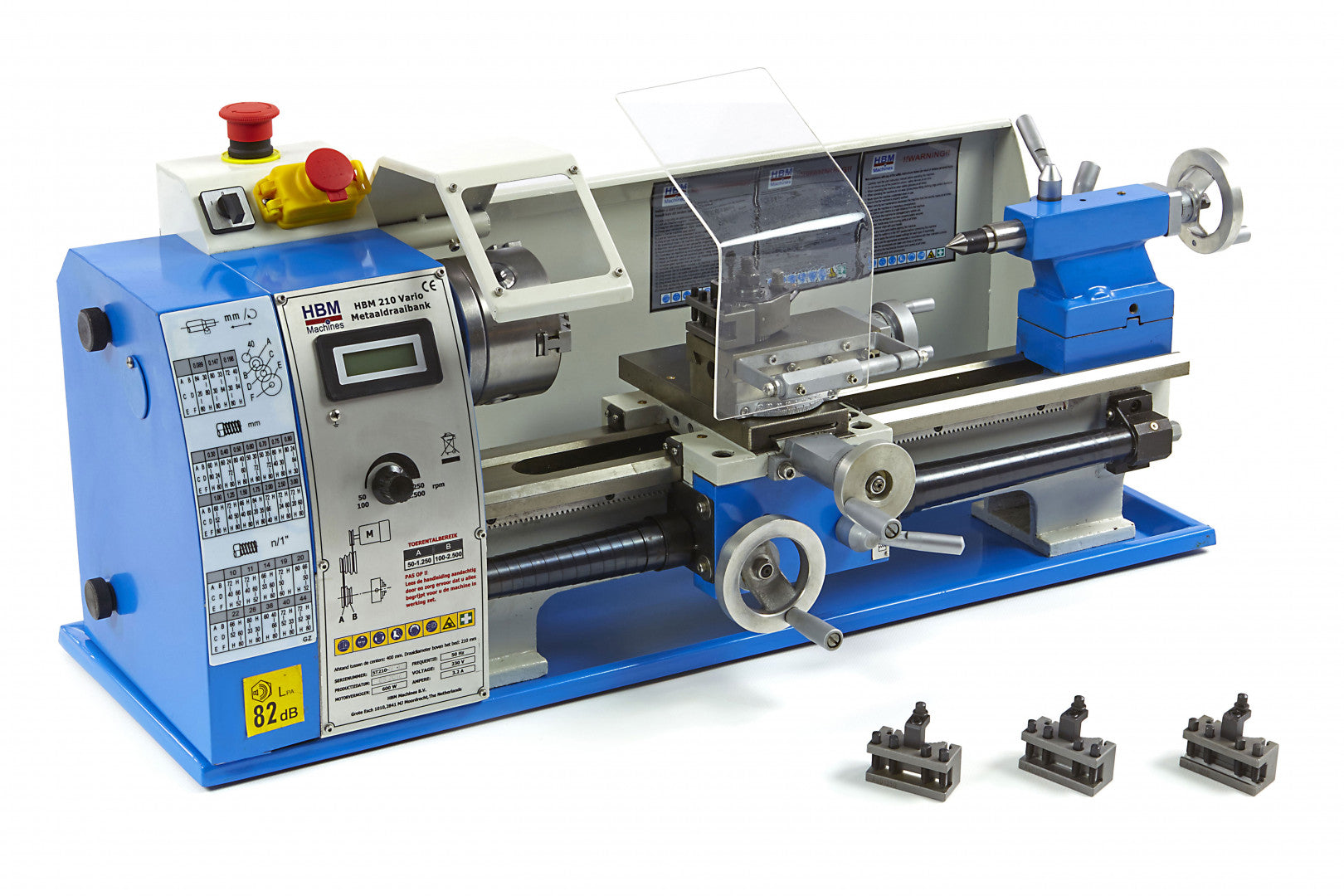 IPARI FÉM ESZTERGAPAD GYORSVÁLTÓ KÉSTARTÓVAL VARIO 210 A0