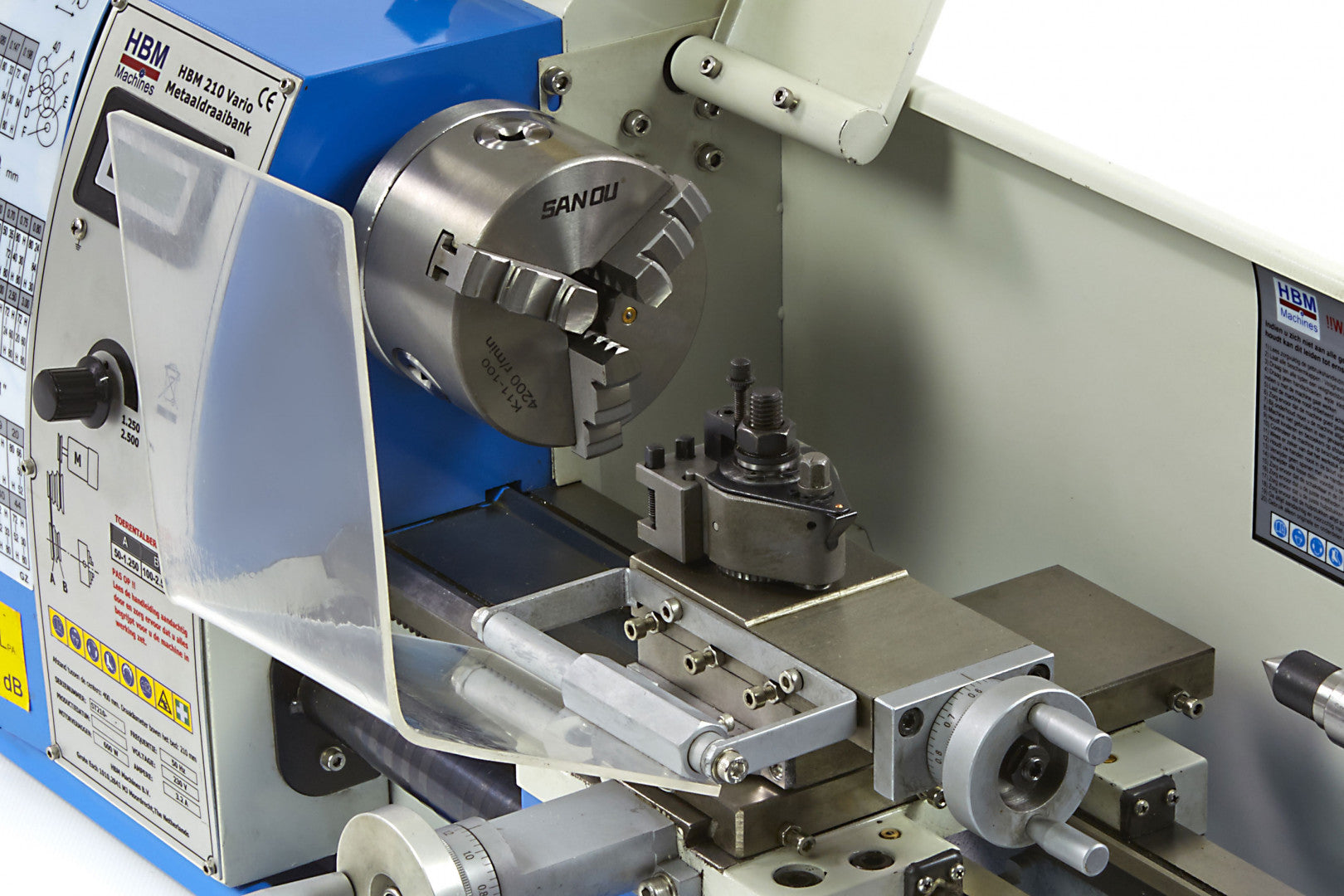 IPARI FÉM ESZTERGAPAD GYORSVÁLTÓ KÉSTARTÓVAL VARIO 210 A0