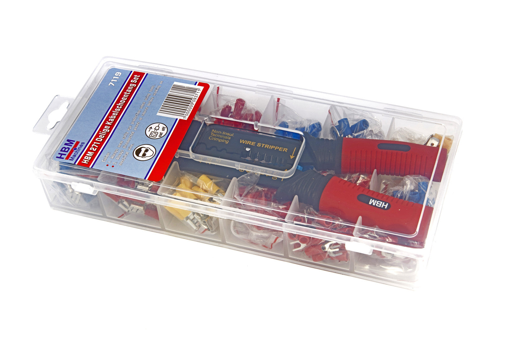 KÁBEL BLANKOLÓ-KRIMPELŐ FOGÓ KÉSZLET