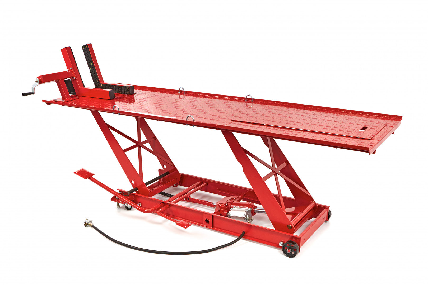 HIDRO-PNEUMATIKUS MOTORKERÉKPÁR EMELŐ ELSŐ KERÉK 450 KG