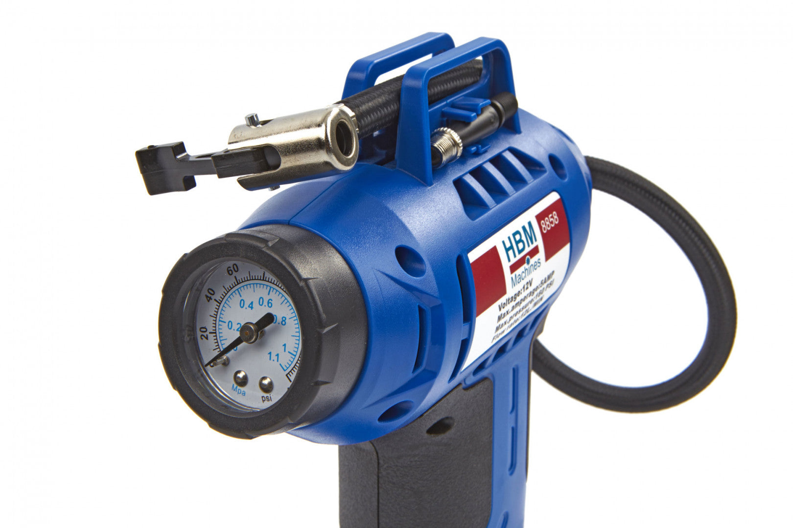 KÉZI KERÉKFÚJÓ KOMPRESSZOR 12 V