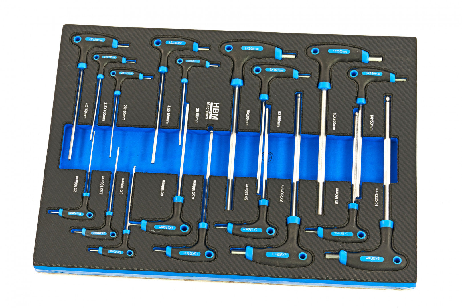 PROFESSZIONÁLIS FELSZERELT SZERSZÁMOS KOCSI – SZERSZÁMOS SZEKRÉNY HBM 7 FIÓKKAL, 245 DARABOS KÉSZLET, 6 SZÉNMODUL – HOLLANDIA, PRÉMIUM