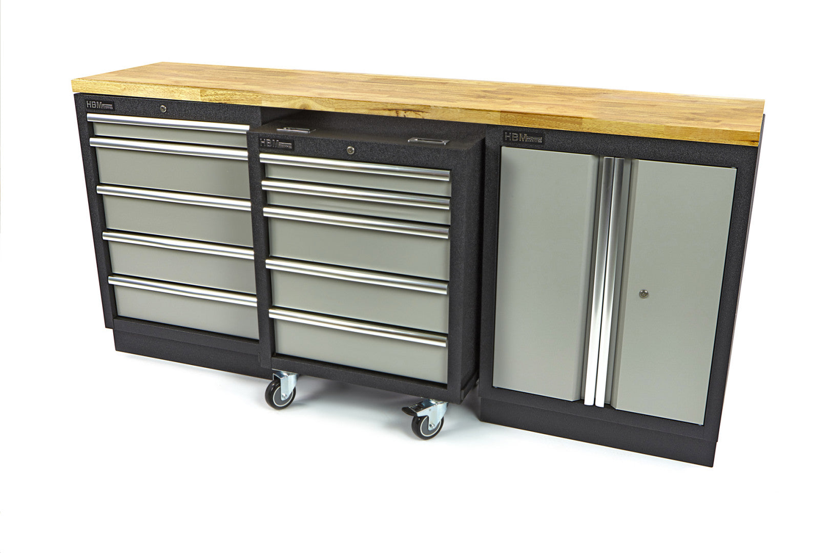 FÉM SZERSZÁMOS KOCSI – SZEKRÉNY 5 FIÓK HBM