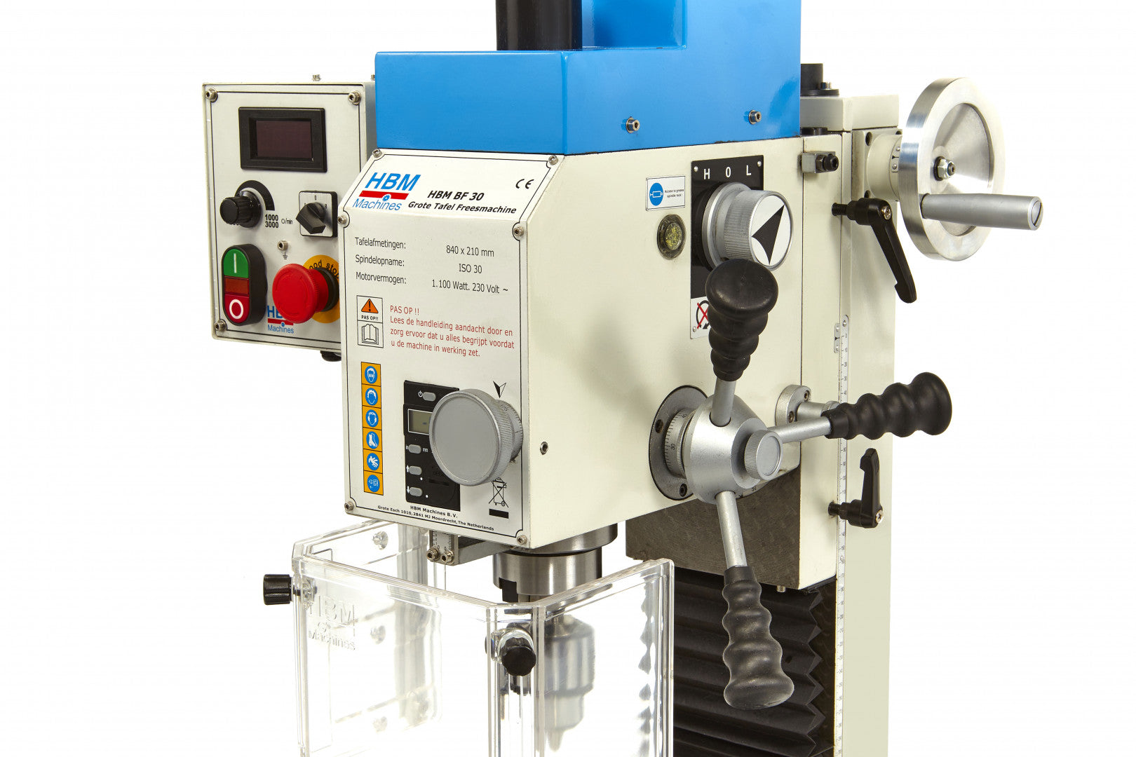 FÚRÓ ÉS FELSŐMARÓ GÉP NAGY ASZTALLAL BF 30