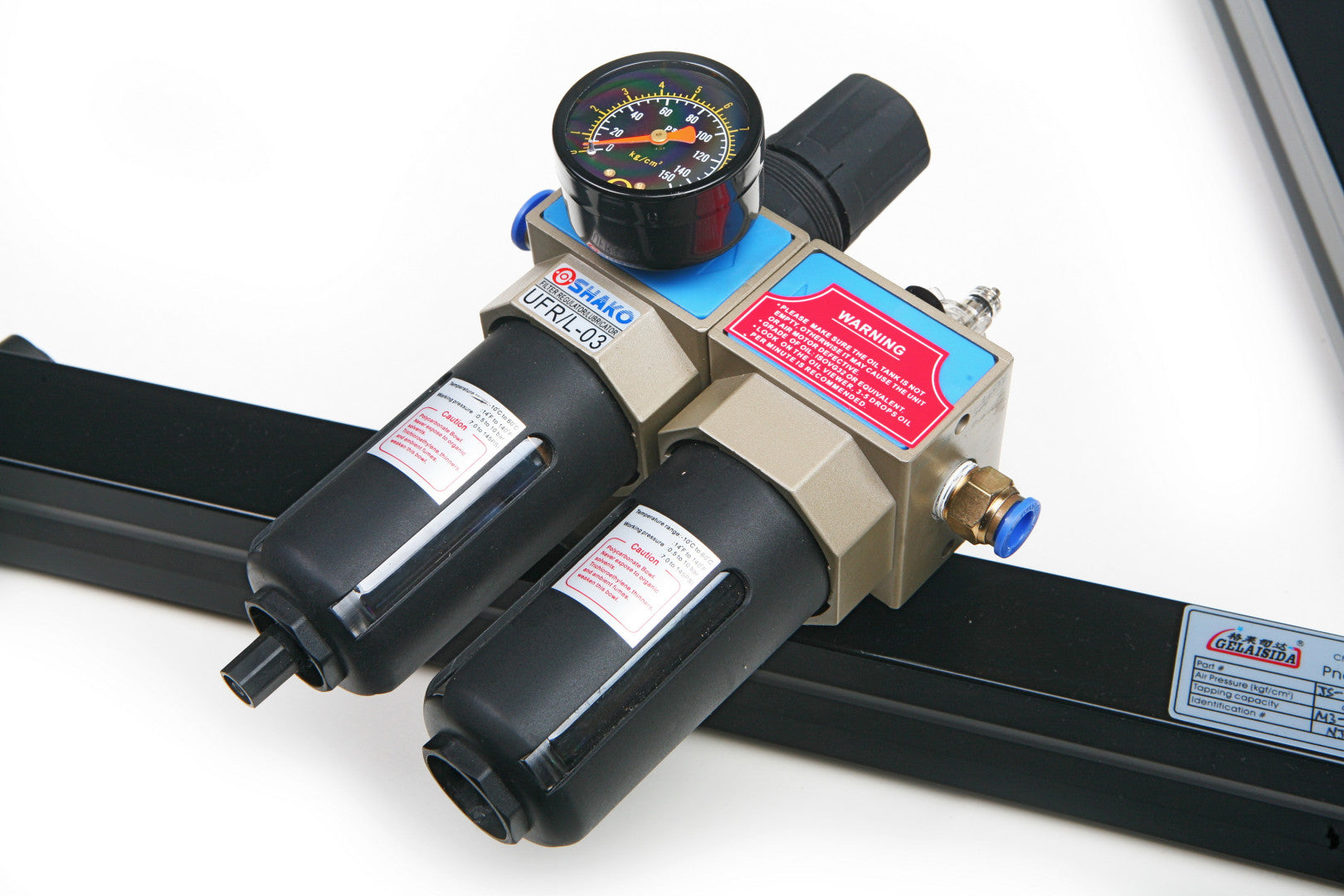 PNEUMATIKUS MENET VÁGÓ 3 PONTON ÁLLÍTHATÓ KARRAL M3-M12