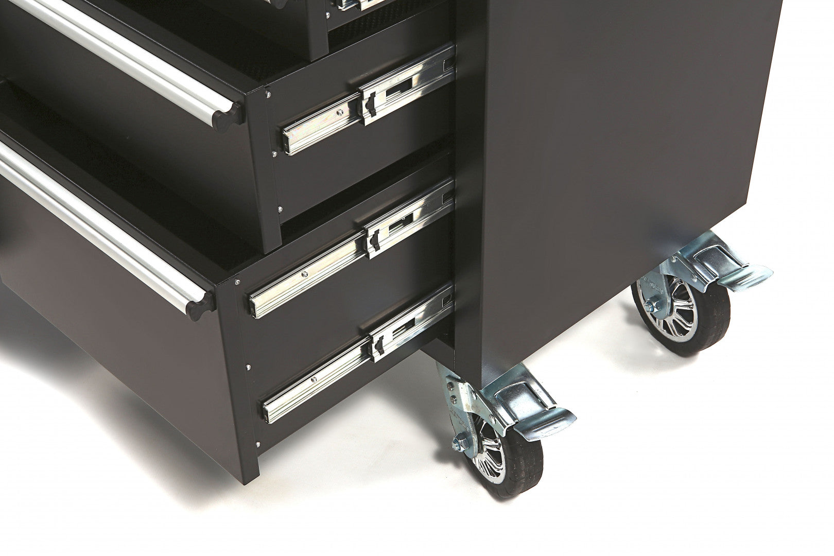 PROFESSZIONÁLIS FÉM SZERSZÁMOS SZEKRÉNY FA MUNKAPADDAL 182 CM