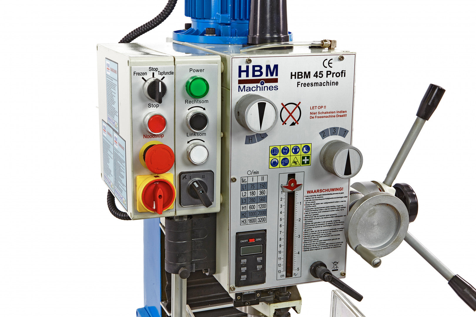 PROFESSZIONÁLIS FÚRÓ ÉS FELSŐMARÓ GÉP 45 400 V