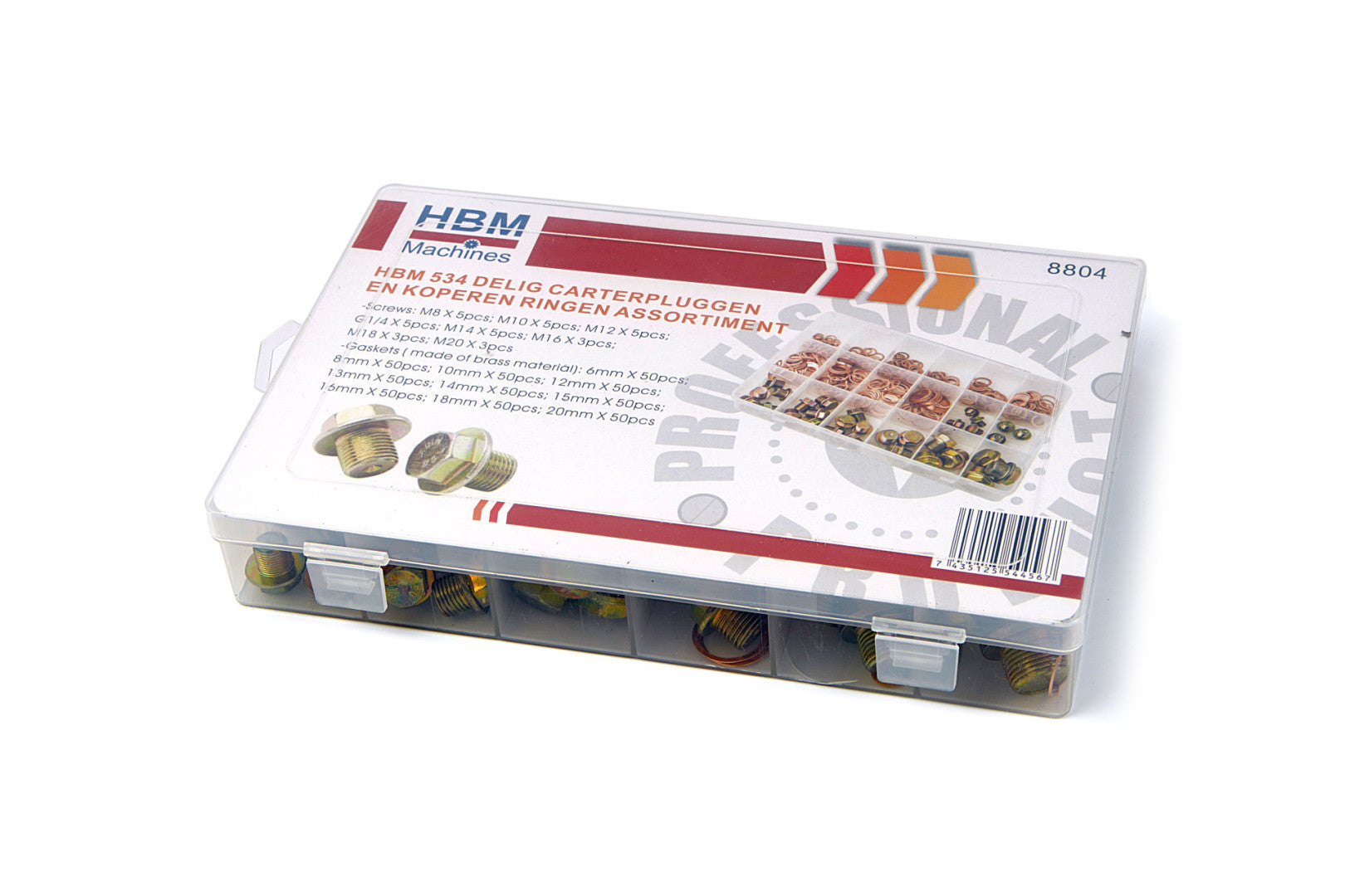 OLAJTEKNŐCSAVAR ÉS TÖMÍTÉS KÉSZLET 534 DB