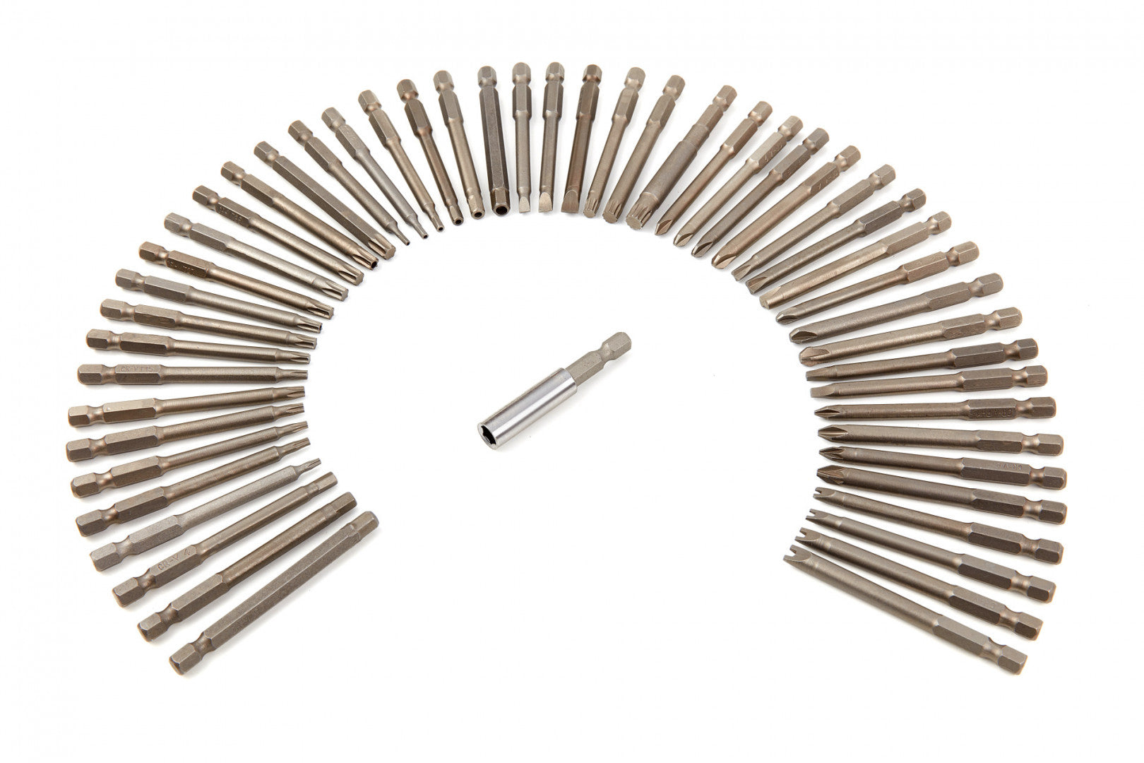 HOSSZÚ BIT KÉSZLET 50 DB FÚRÓGÉPHEZ