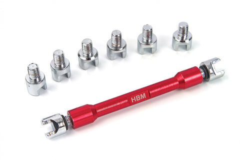 UNIVERZÁLIS KÜLLŐKULCS MOTORKERÉKPÁROKHOZ ADAPTERREL 8 DB PREMIUM, HBM MACHINES HOLLANDIA