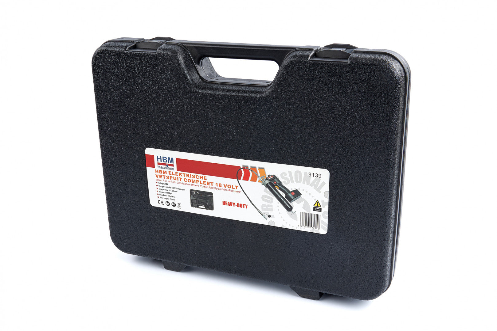 AKKUMULÁTOROS ZSÍRZÓPISZTOLY 18 V