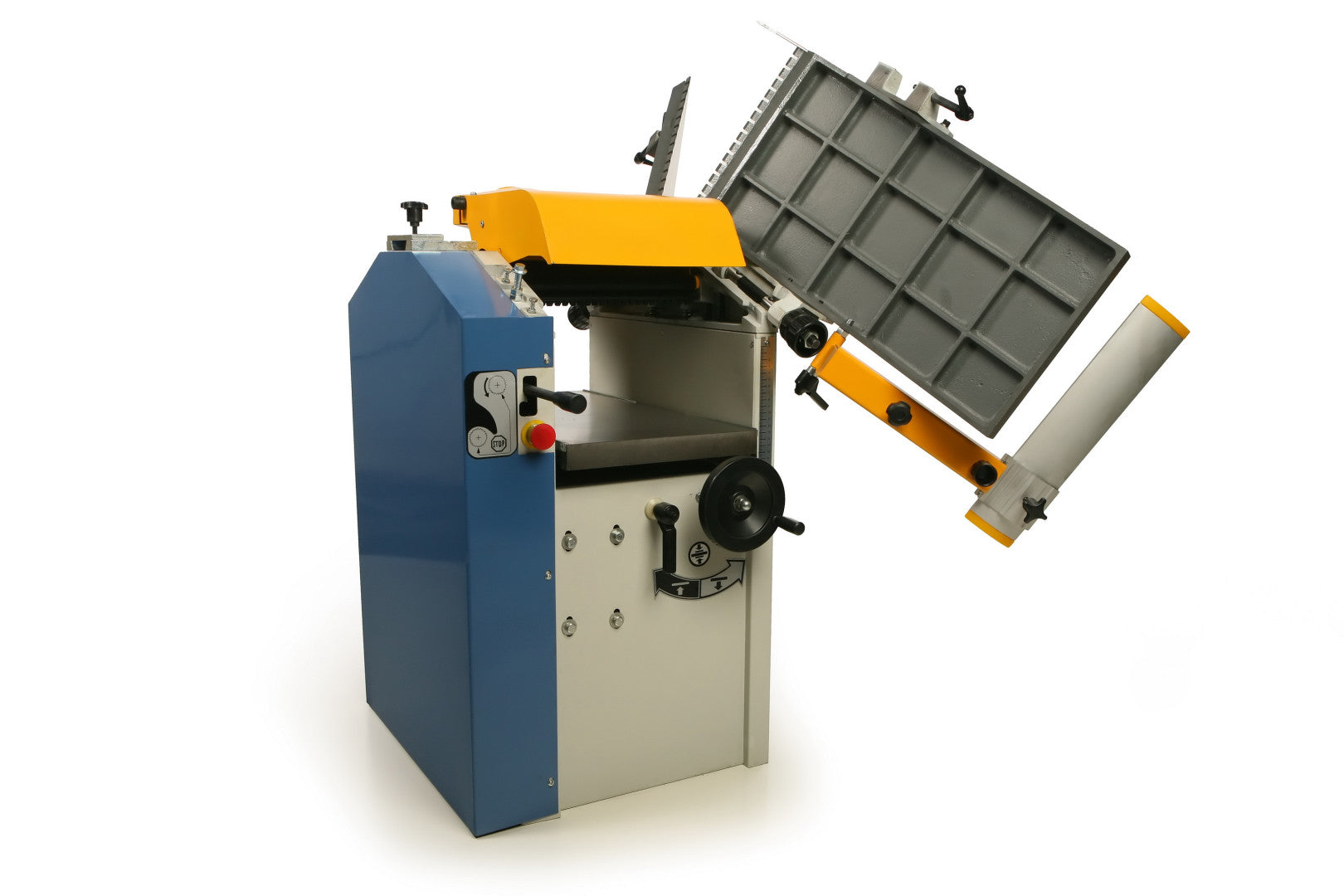 KOMBINÁLT EGYENGETŐ ÉS VASTAGSÁGI GYALU HBM 200 2250W 3LE 230V