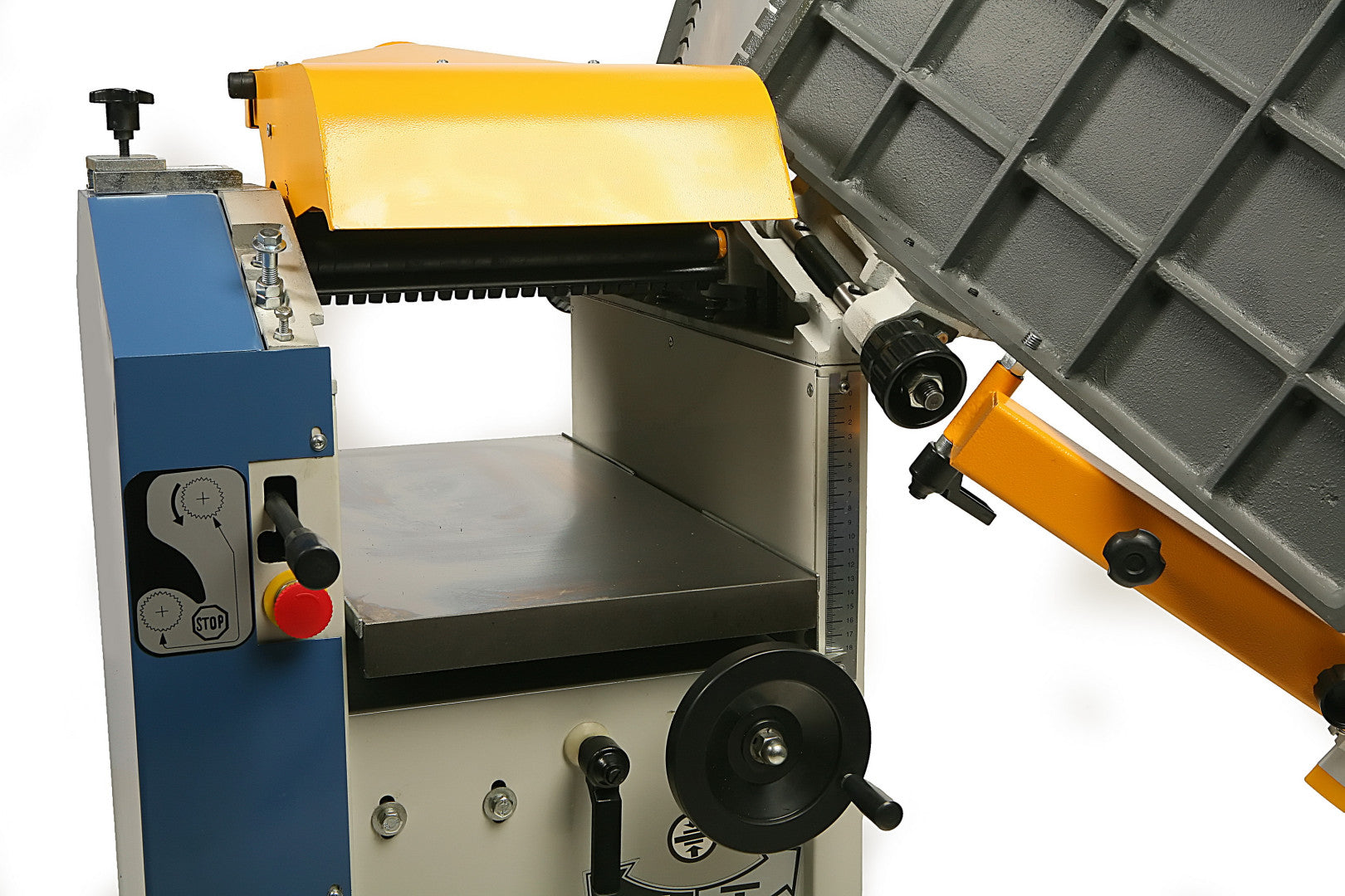 KOMBINÁLT EGYENGETŐ ÉS VASTAGSÁGI GYALU HBM 300 2250 W 3 LE 380 V