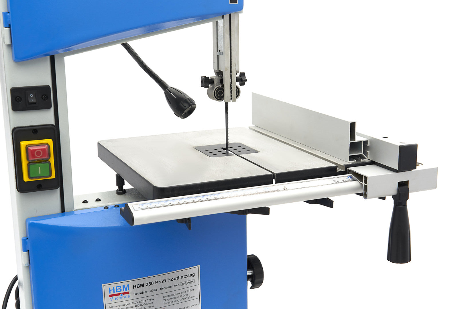 FAIPARI PROFESSZIONÁLIS SZALAGFŰRÉSZ HBM 250 230 V 375 W