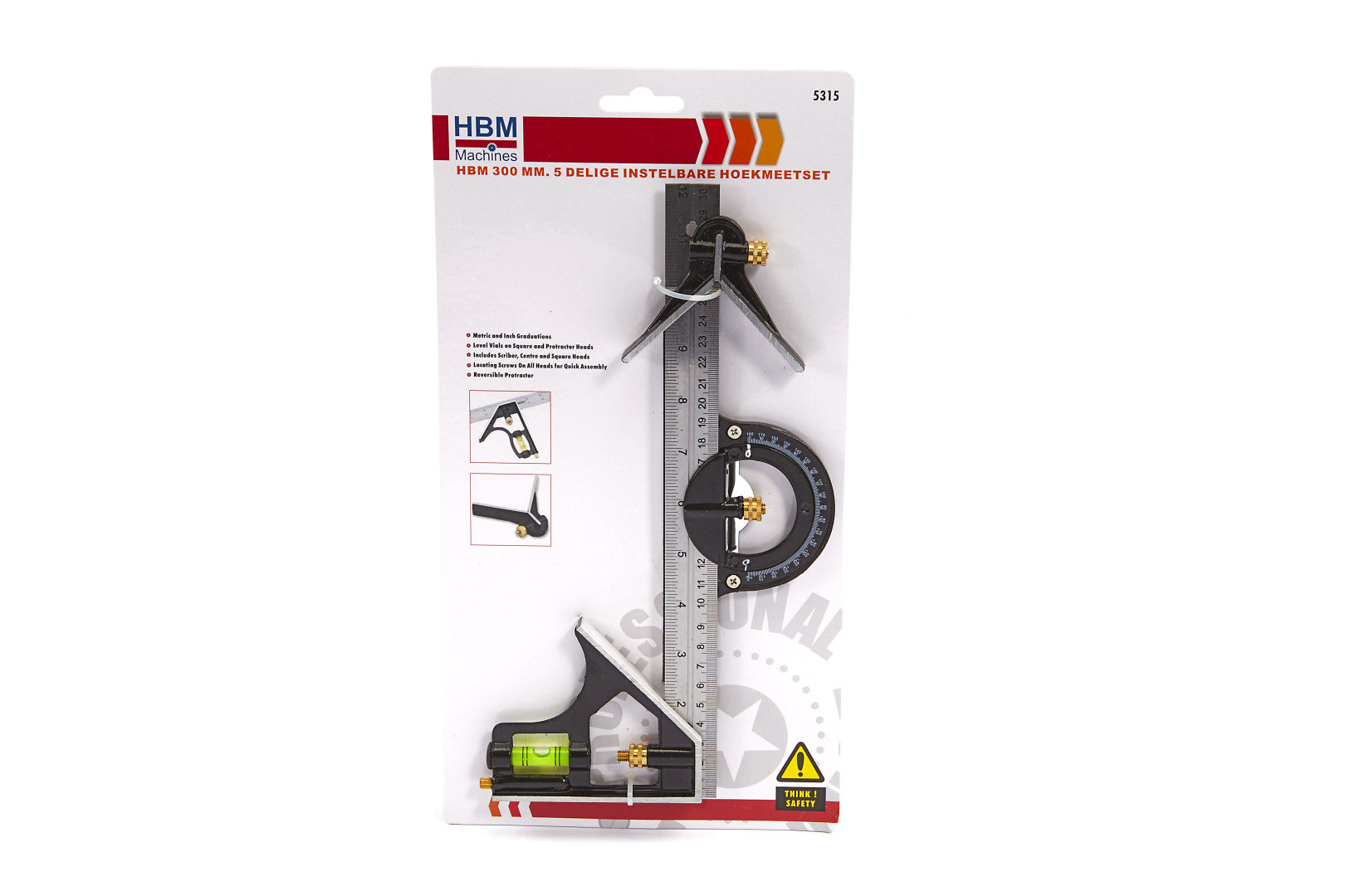 ÁLLÍTHATÓ SZÖGMÉRŐ KÉSZLET 300MM