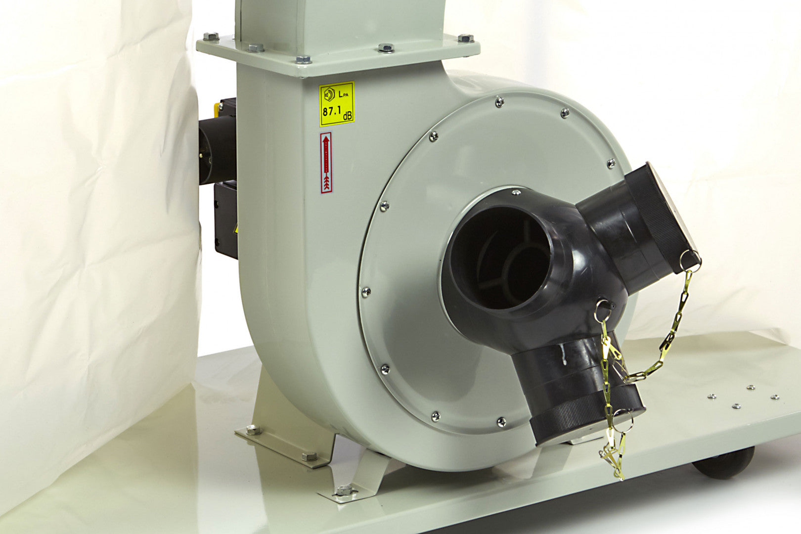 FAIPARI POR ÉS FORGÉCS ELSZÍVÓ DUPLA FILTERREL HBM 300 380 V