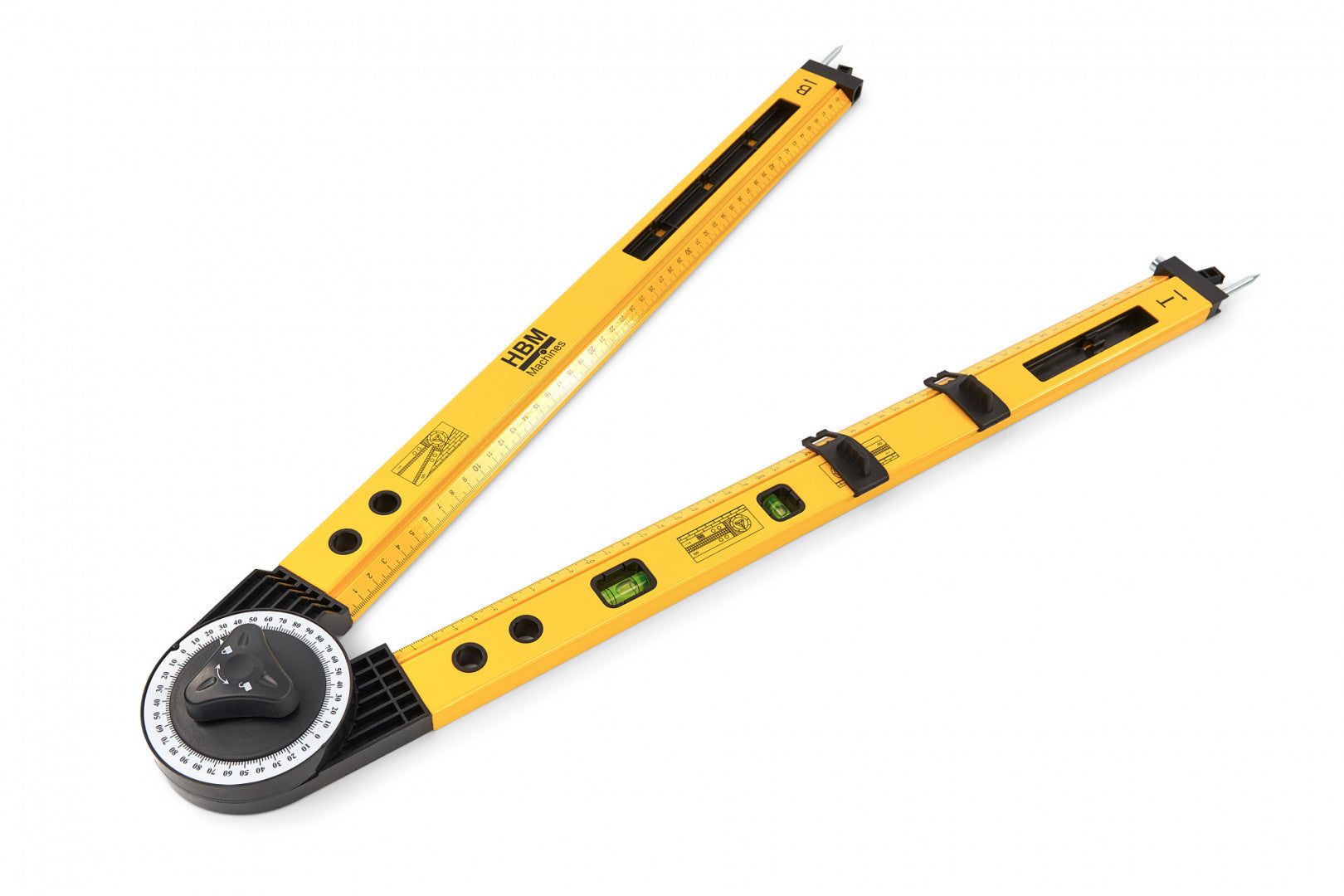 SZÖGMÉRŐS VÍZMÉRTÉK 2 X 500 MM HBM