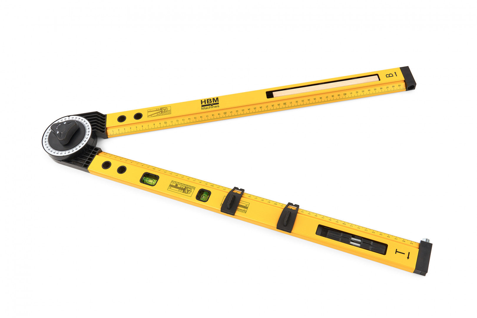 SZÖGMÉRŐS VÍZMÉRTÉK 2 X 500 MM HBM