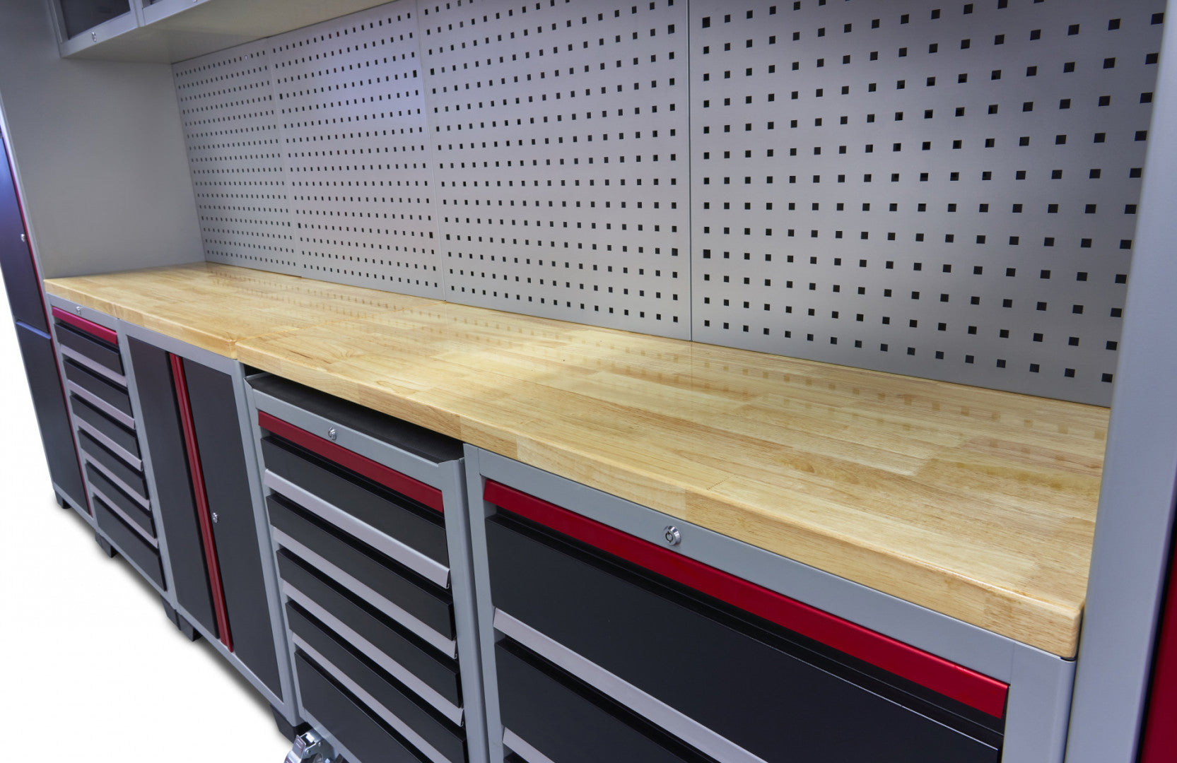 PROFESSZIONÁLIS FÉM SZEKRÉNY KÉSZLET 16 DB 405X51X204 CM